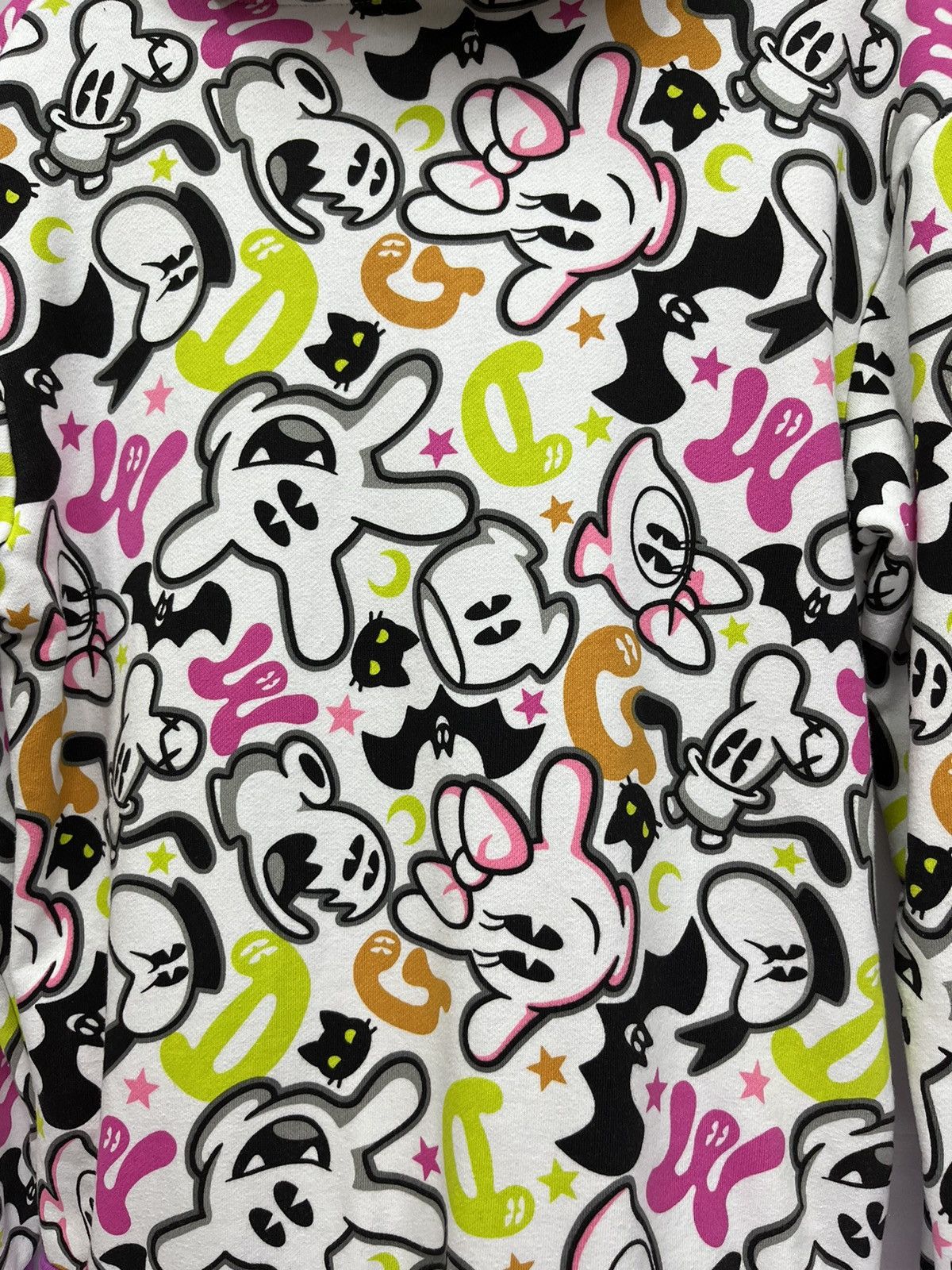 DC Comics DOPE🔥Vtg DISNEY All Over Print Ears Horny Hooded Cotton Size US M / EU 48-50 / 2 - 8 Thumbnail