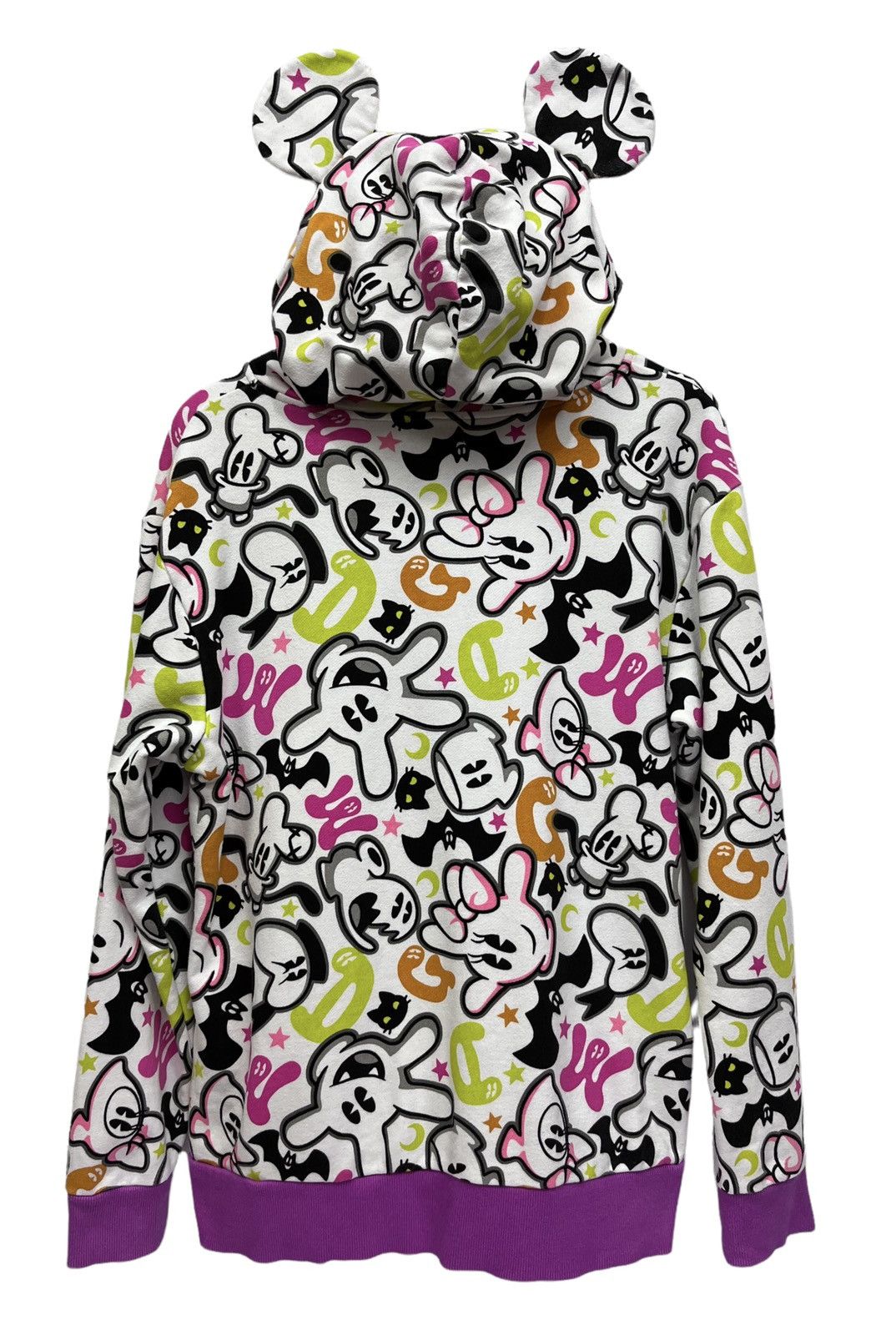 DC Comics DOPE🔥Vtg DISNEY All Over Print Ears Horny Hooded Cotton Size US M / EU 48-50 / 2 - 10 Thumbnail