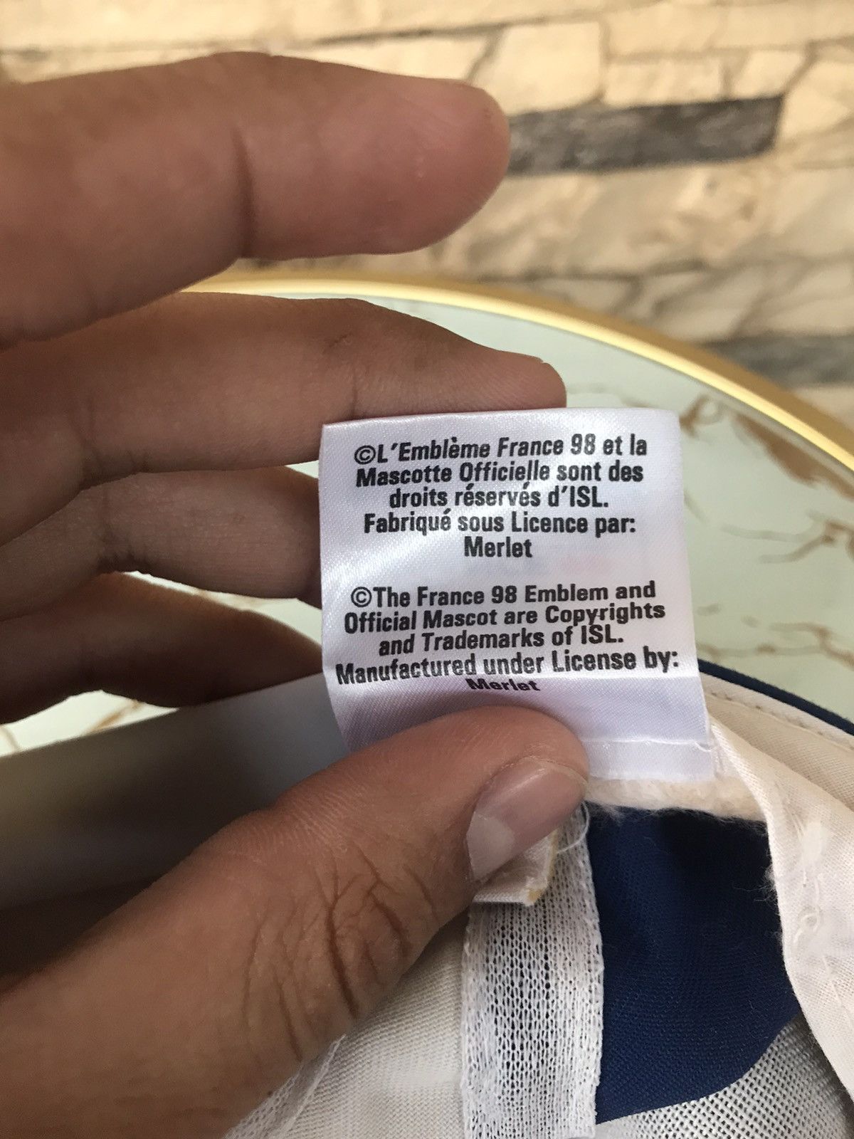 Vintage Vintage France 98 Cap Size ONE SIZE - 10 Thumbnail
