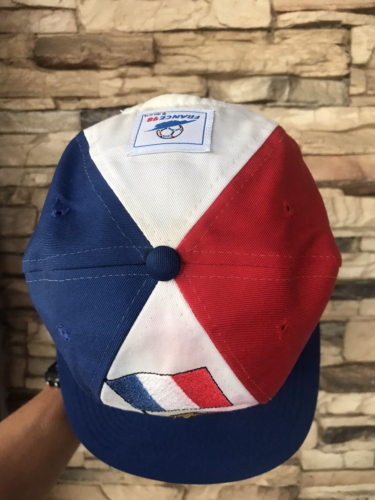 Vintage Vintage France 98 Cap Size ONE SIZE - 6 Thumbnail