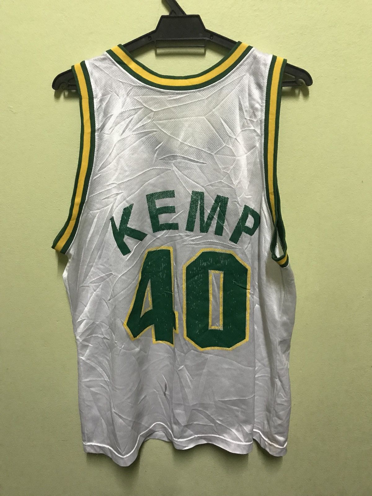 Champion Sonics Kemp Nba Jersey By Champion Usa Size US L / EU 52-54 / 3 - 5 Thumbnail