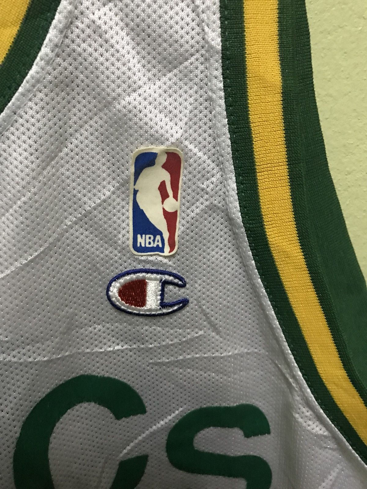 Champion Sonics Kemp Nba Jersey By Champion Usa Size US L / EU 52-54 / 3 - 4 Thumbnail