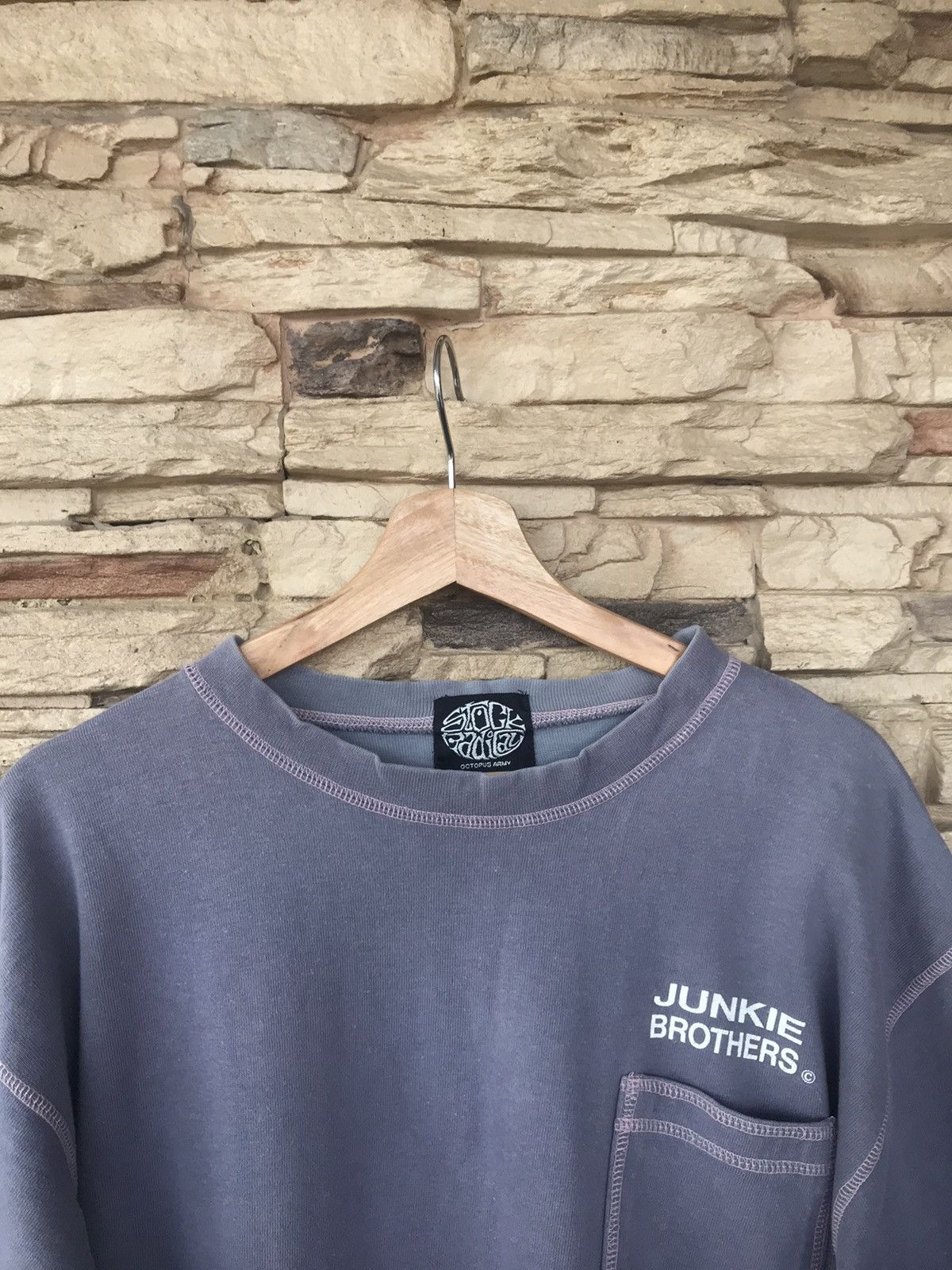 Octopus Octopus Army Junkie Brothers Pocket Tee art military Size US L / EU 52-54 / 3 - 6 Thumbnail