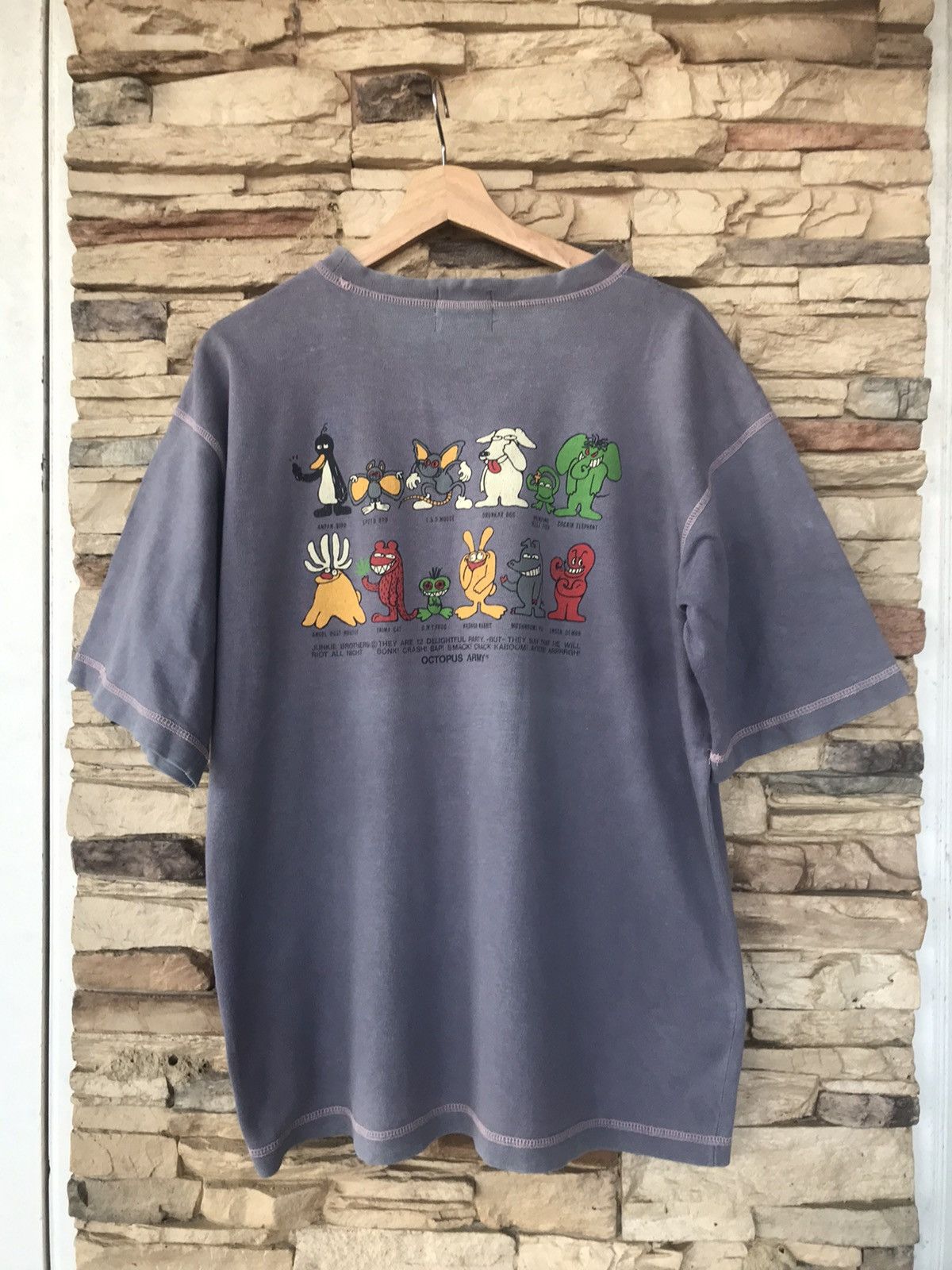 Octopus Octopus Army Junkie Brothers Pocket Tee art military Size US L / EU 52-54 / 3 - 2 Thumbnail