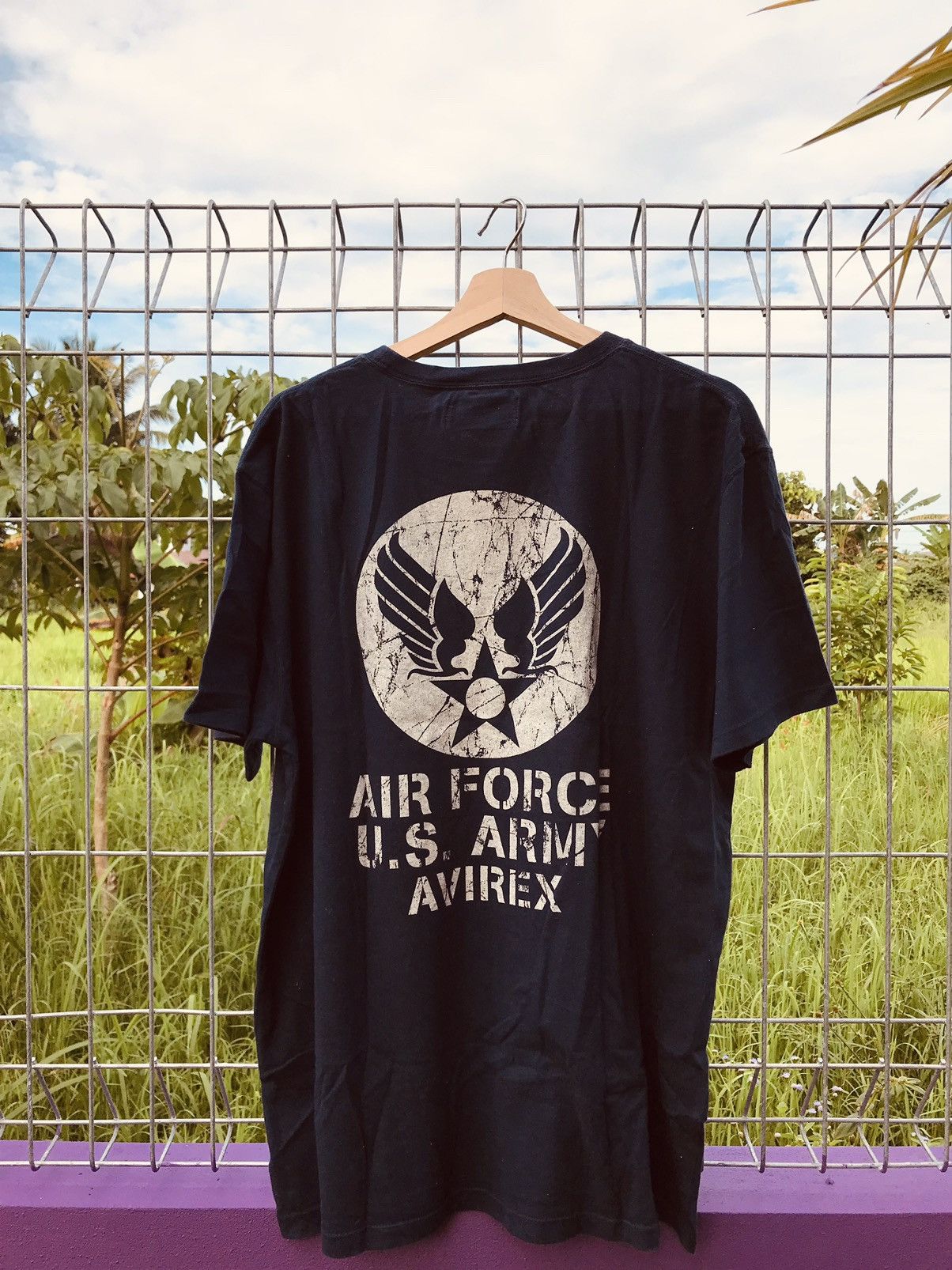 image of Best Offerair Force Us Army Avirex in Blue, Men's (Size 2XL)