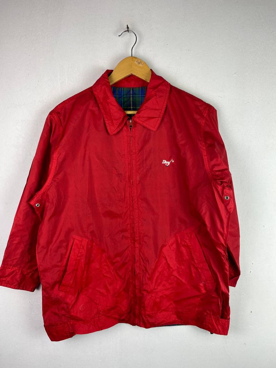 vintage dkny active reversible jacket nice design