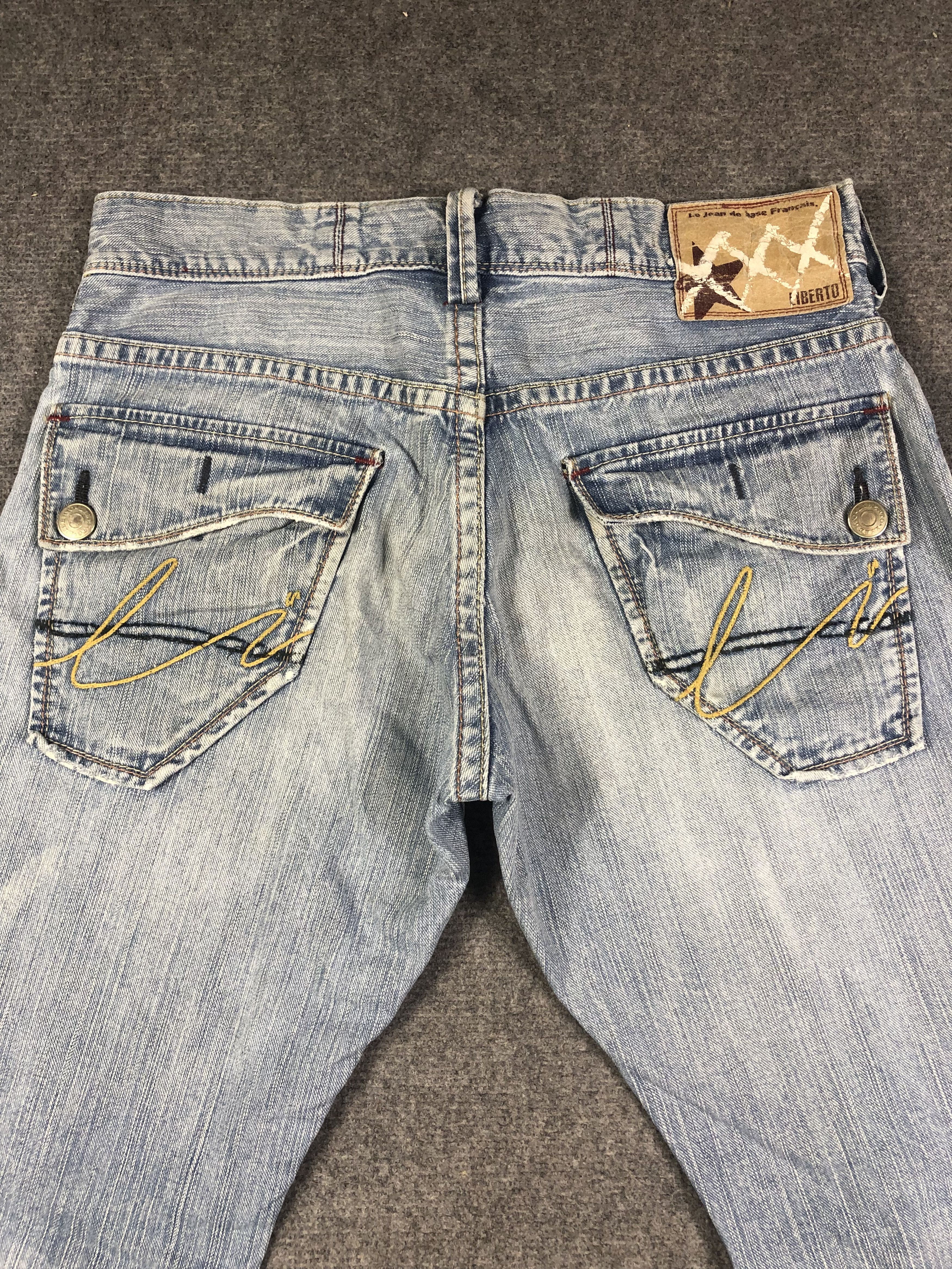Japanese Brand Liberto Denim Jeans 34x32 Size US 34 / EU 50 - 12 Thumbnail