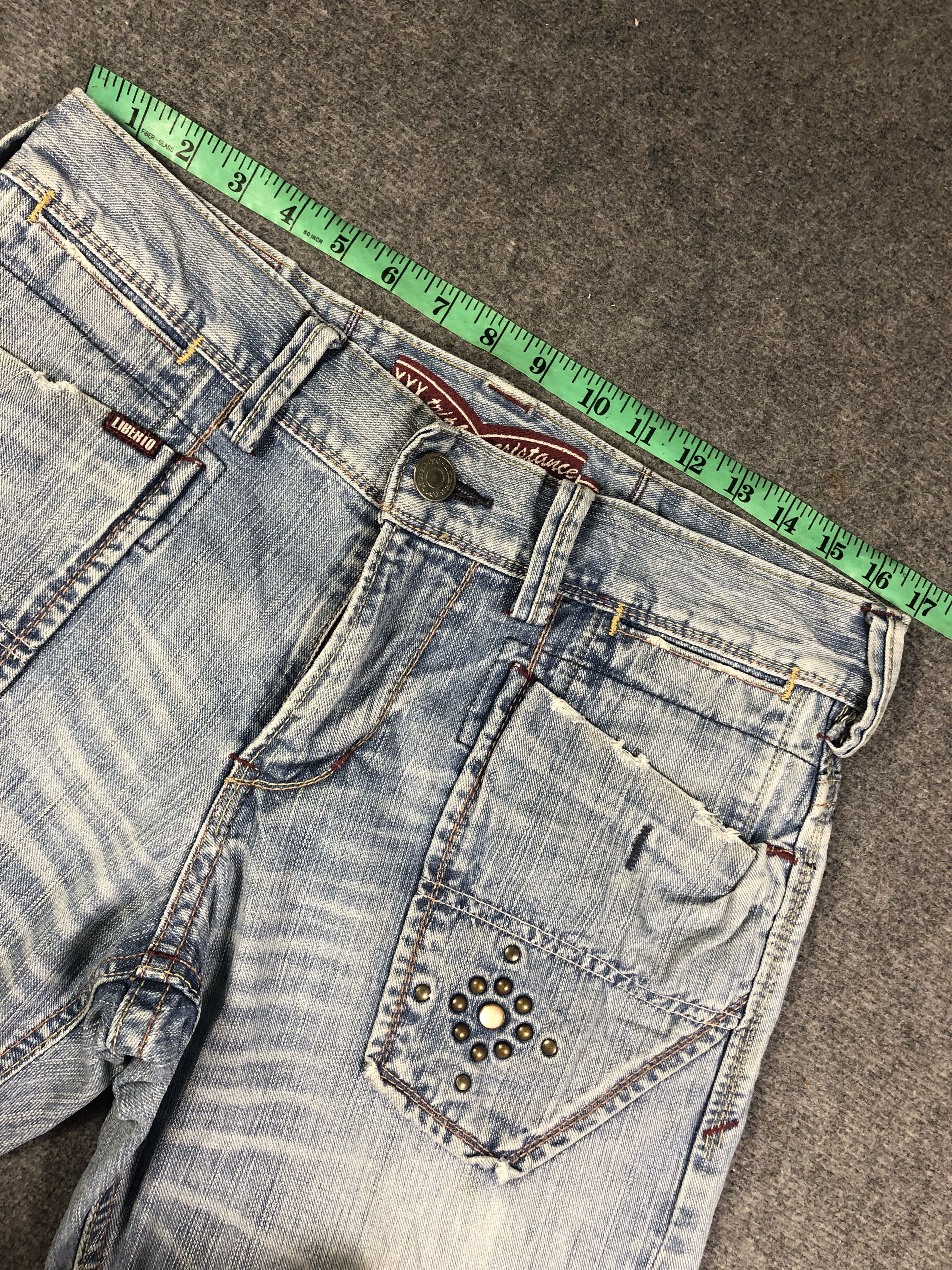 Japanese Brand Liberto Denim Jeans 34x32 Size US 34 / EU 50 - 8 Thumbnail