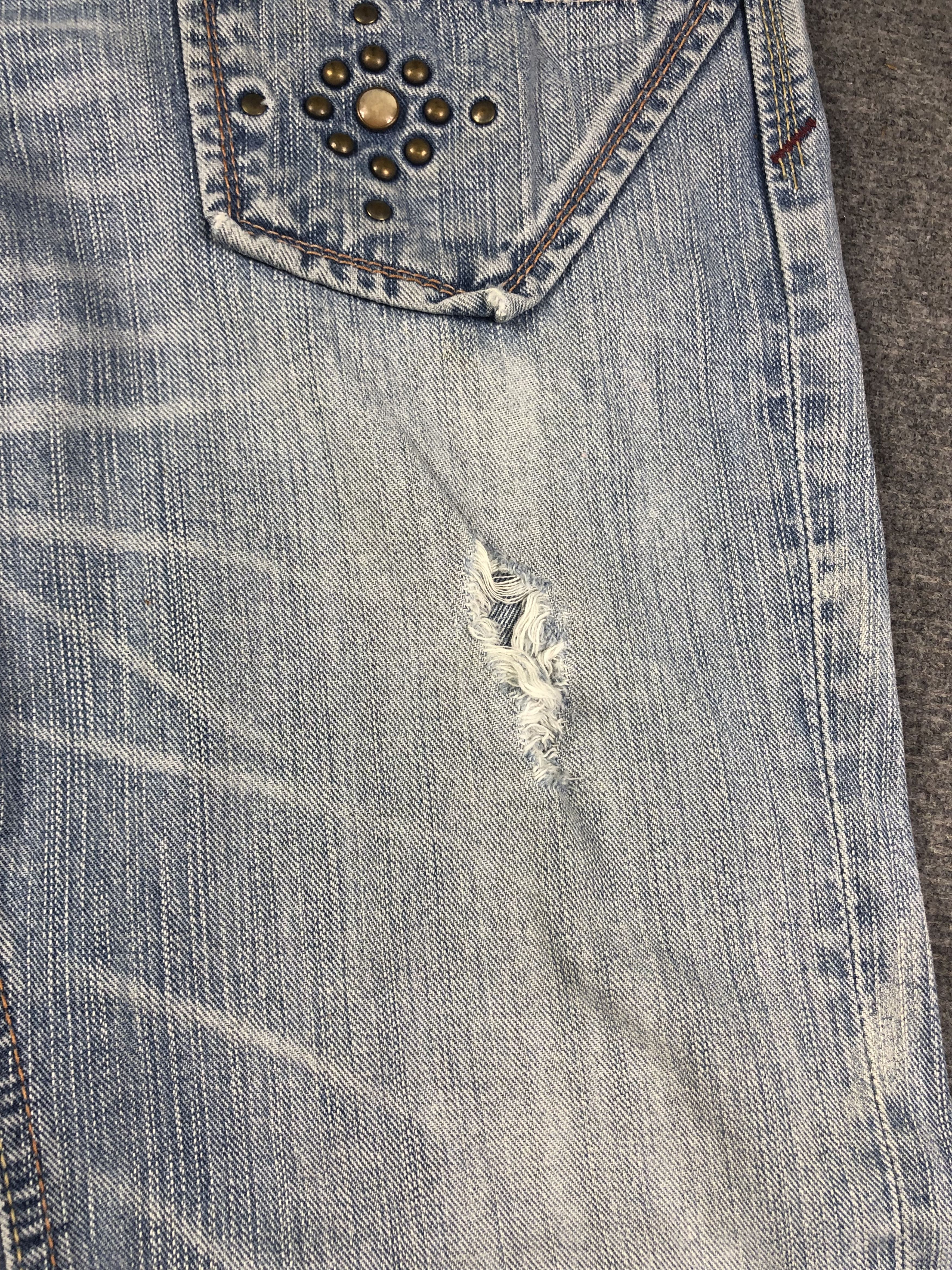 Japanese Brand Liberto Denim Jeans 34x32 Size US 34 / EU 50 - 11 Thumbnail