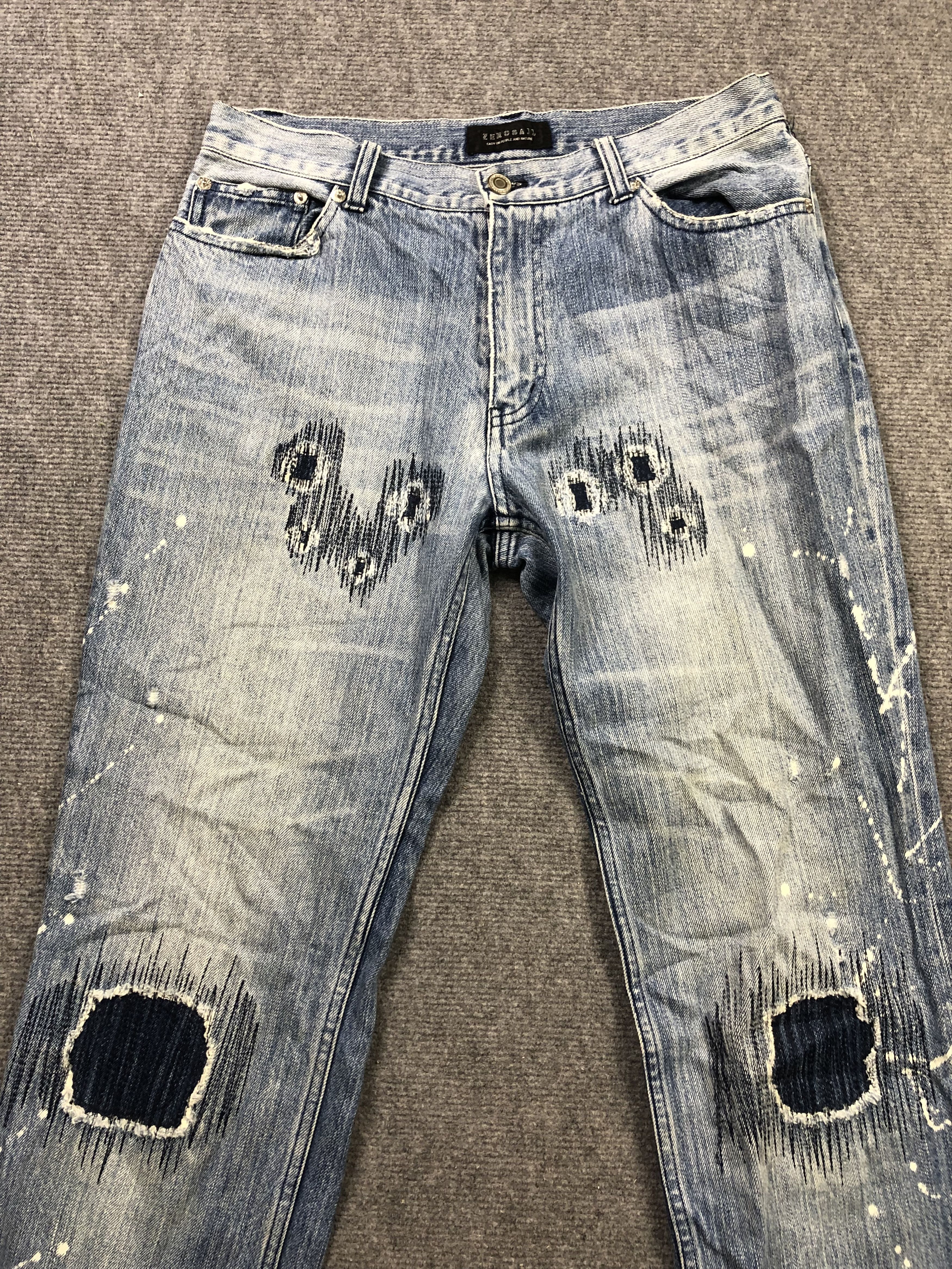 Other Zerosail Distressed Paint Denim 32x32 Size US 32 / EU 48 - 2 Thumbnail