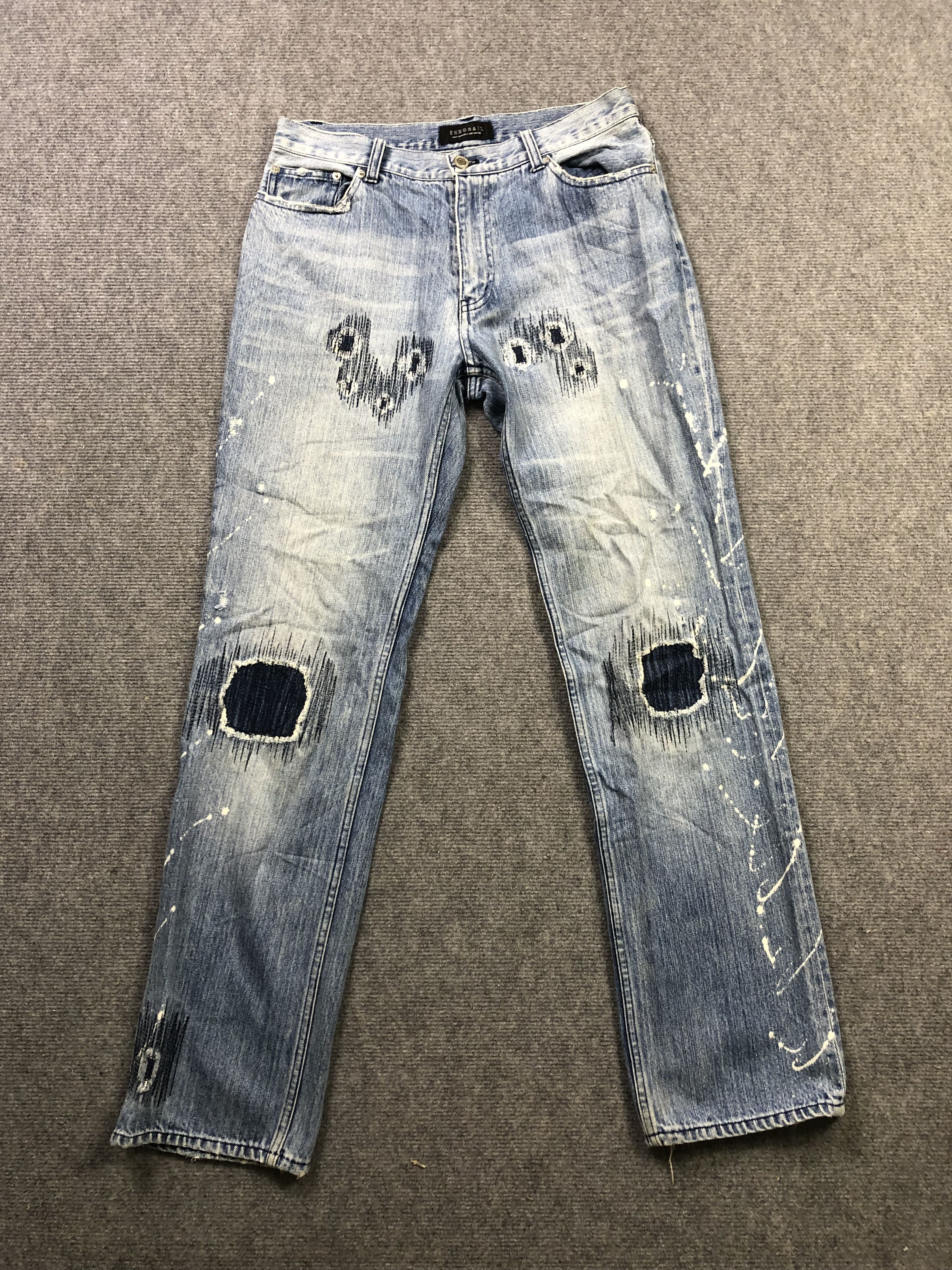 Other Zerosail Distressed Paint Denim 32x32 Size US 32 / EU 48 - 1 Thumbnail