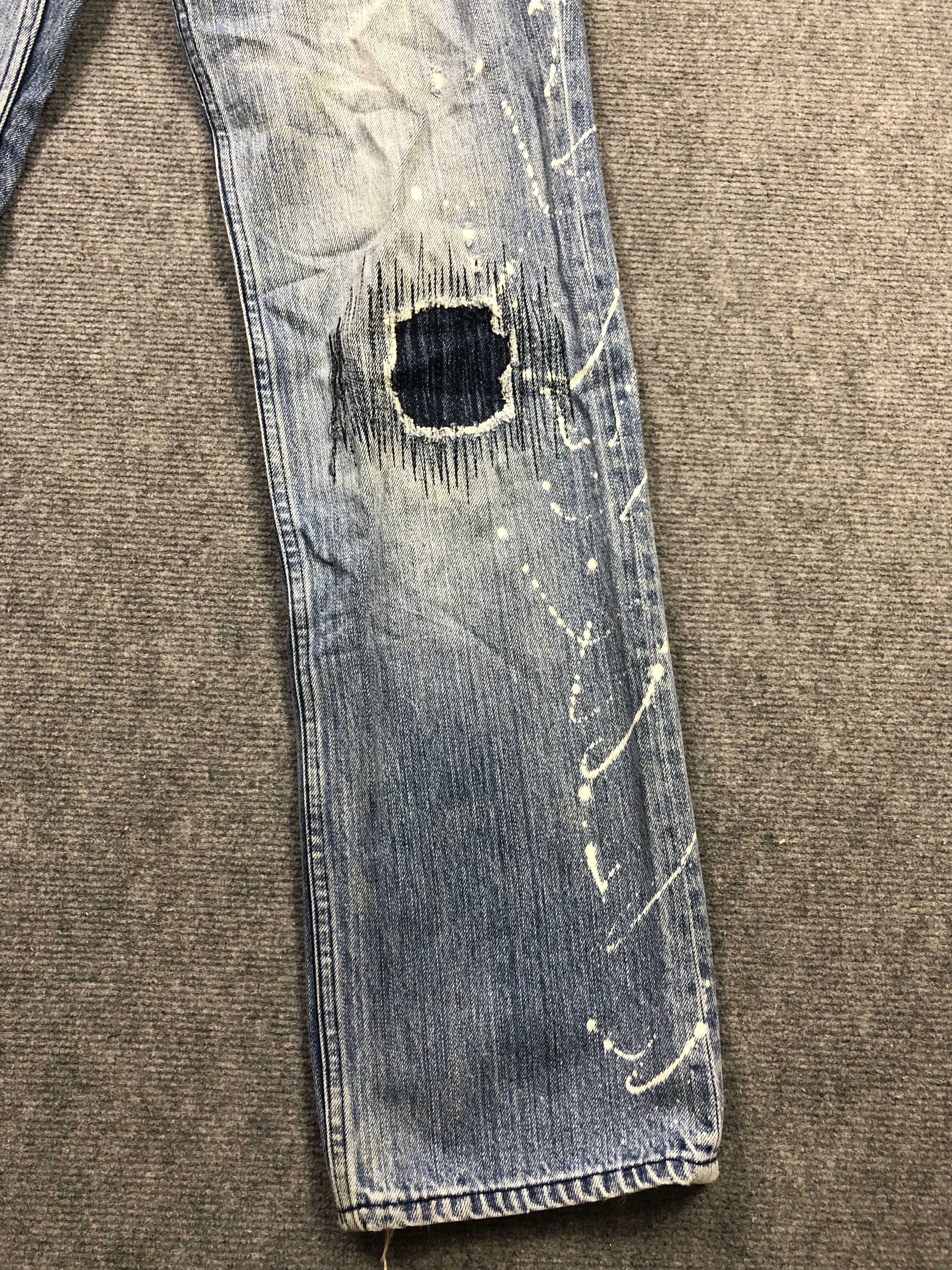 Other Zerosail Distressed Paint Denim 32x32 Size US 32 / EU 48 - 3 Thumbnail