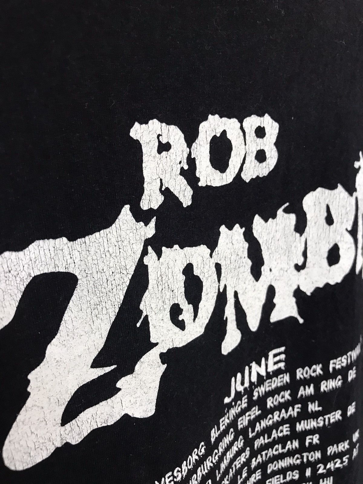 Vintage Rob Zombie european tour t-shirt Size US L / EU 52-54 / 3 - 9 Thumbnail