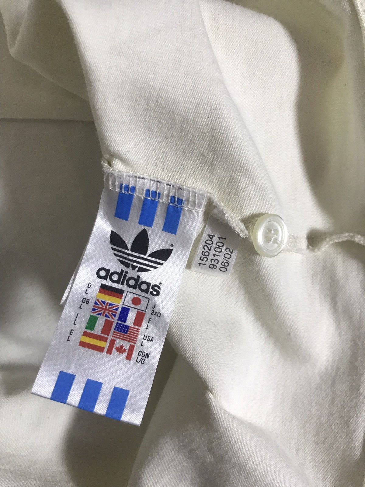 Vintage vintage Adidas heavy shirt Size US L / EU 52-54 / 3 - 8 Thumbnail