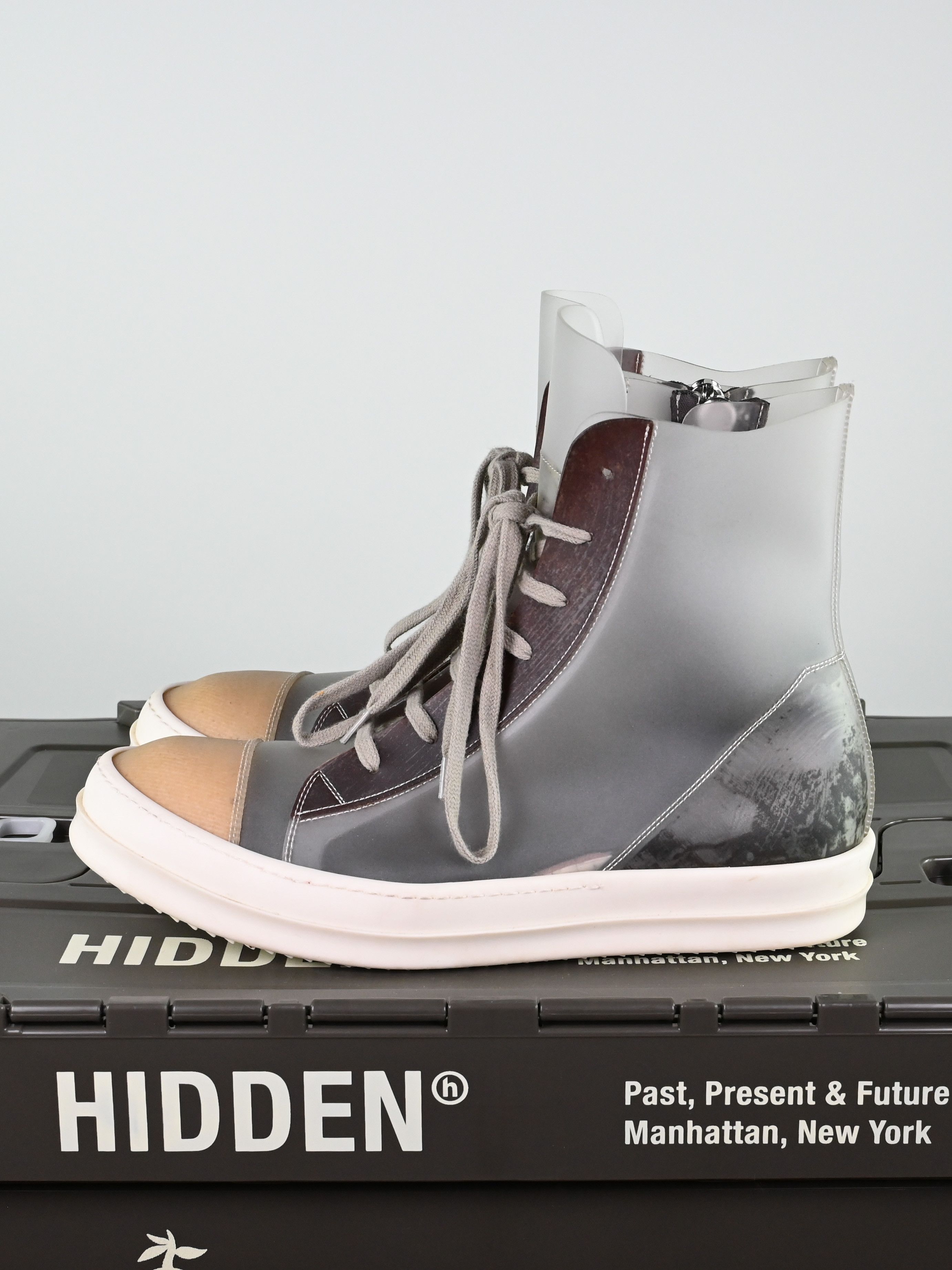 Rick Owens Rick Owens Recycled PVC Plastic Ramones - Size 45 Size US 11 / EU 44 - 4 Thumbnail