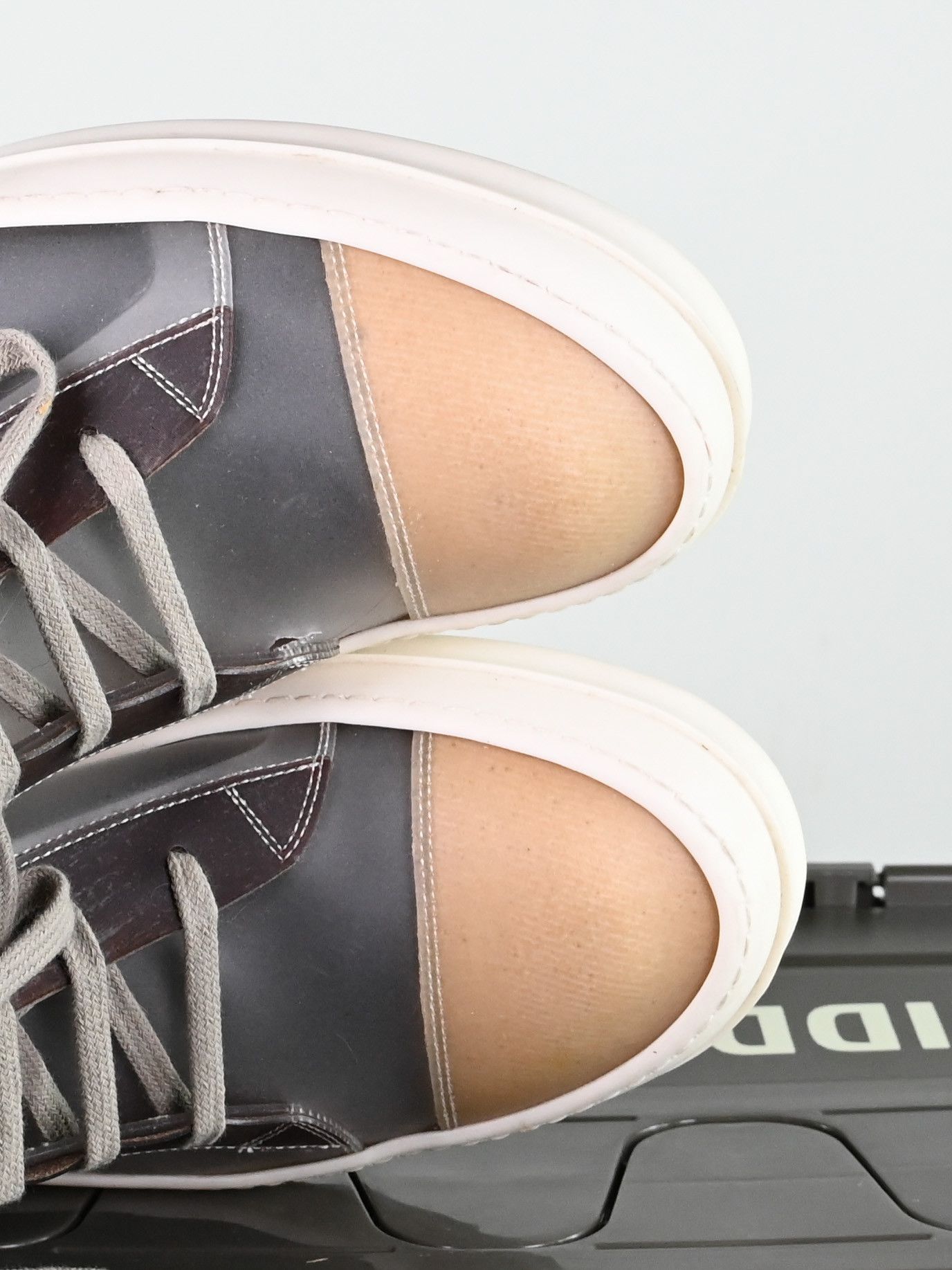 Rick Owens Rick Owens Recycled PVC Plastic Ramones - Size 45 Size US 11 / EU 44 - 11 Thumbnail