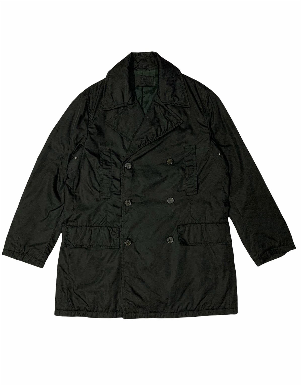 Prada 🔥PRADA MILANO WINTER JACKETS DOUBLE BREAST Size US M / EU 48-50 / 2 - 1 Thumbnail