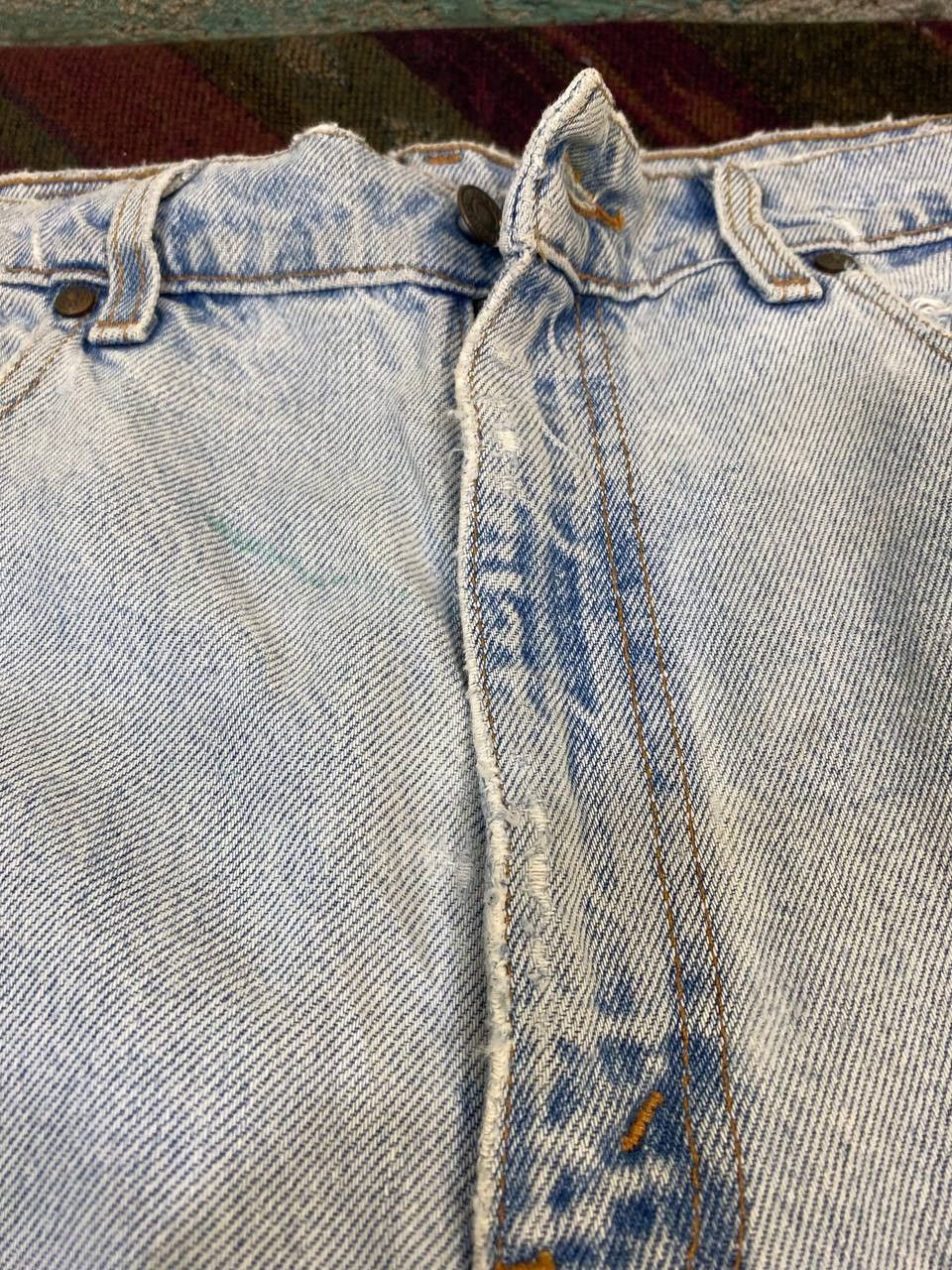 Levi's vintage levis 540 orange tab denim made in usa distressed Size US 34 / EU 50 - 10 Thumbnail