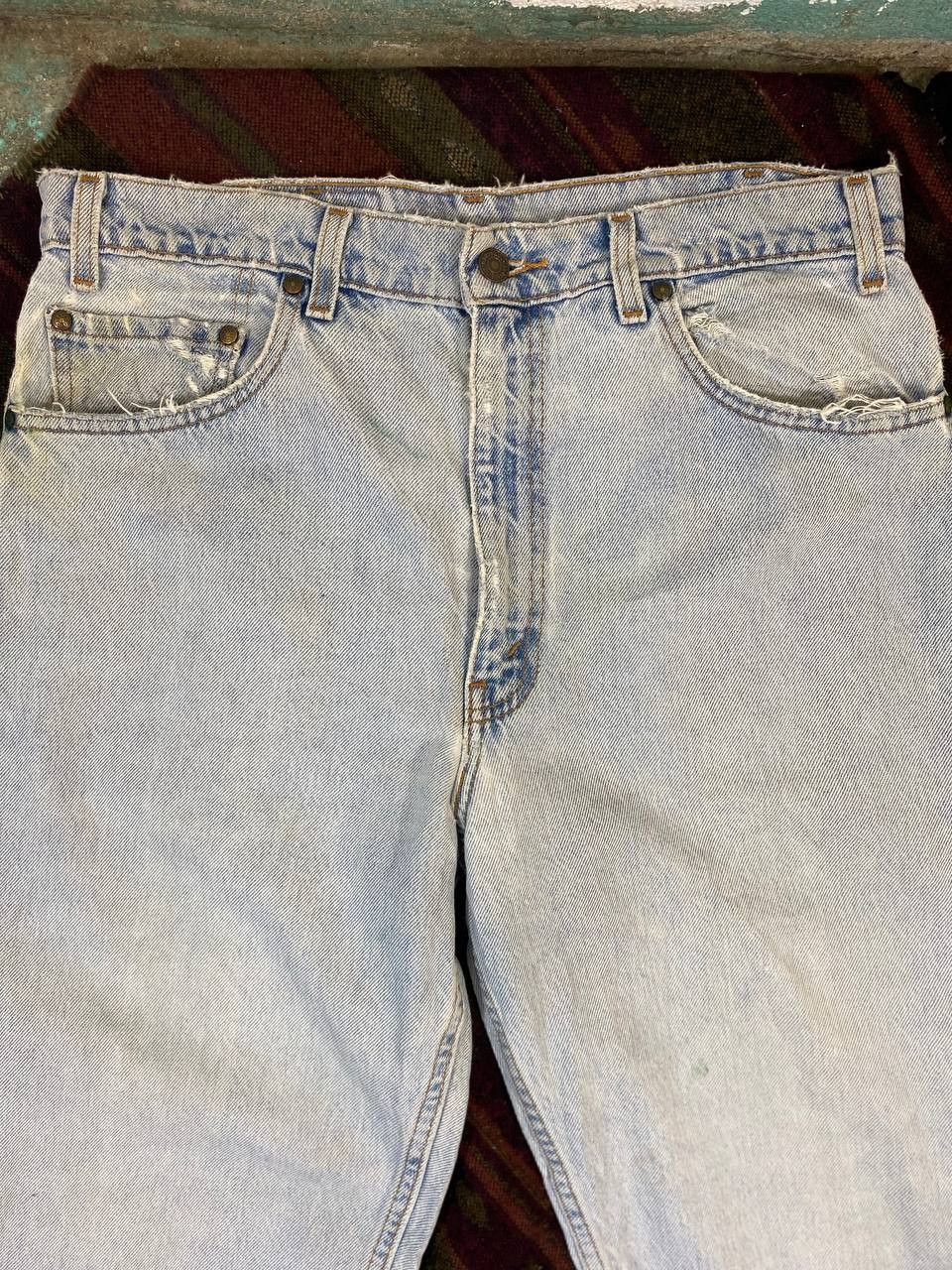 Levi's vintage levis 540 orange tab denim made in usa distressed Size US 34 / EU 50 - 7 Thumbnail