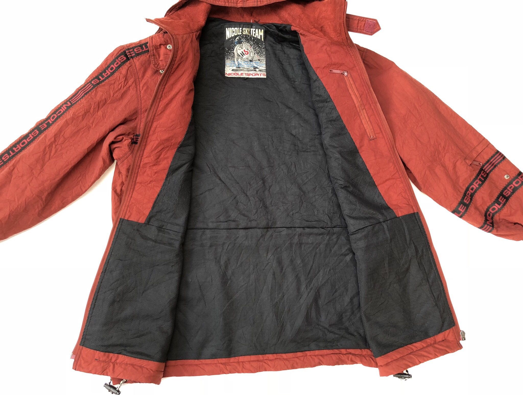 Japanese Brand Nicole Sports Multi/Tactical Hooded Winter Jacket Size US L / EU 52-54 / 3 - 8 Thumbnail