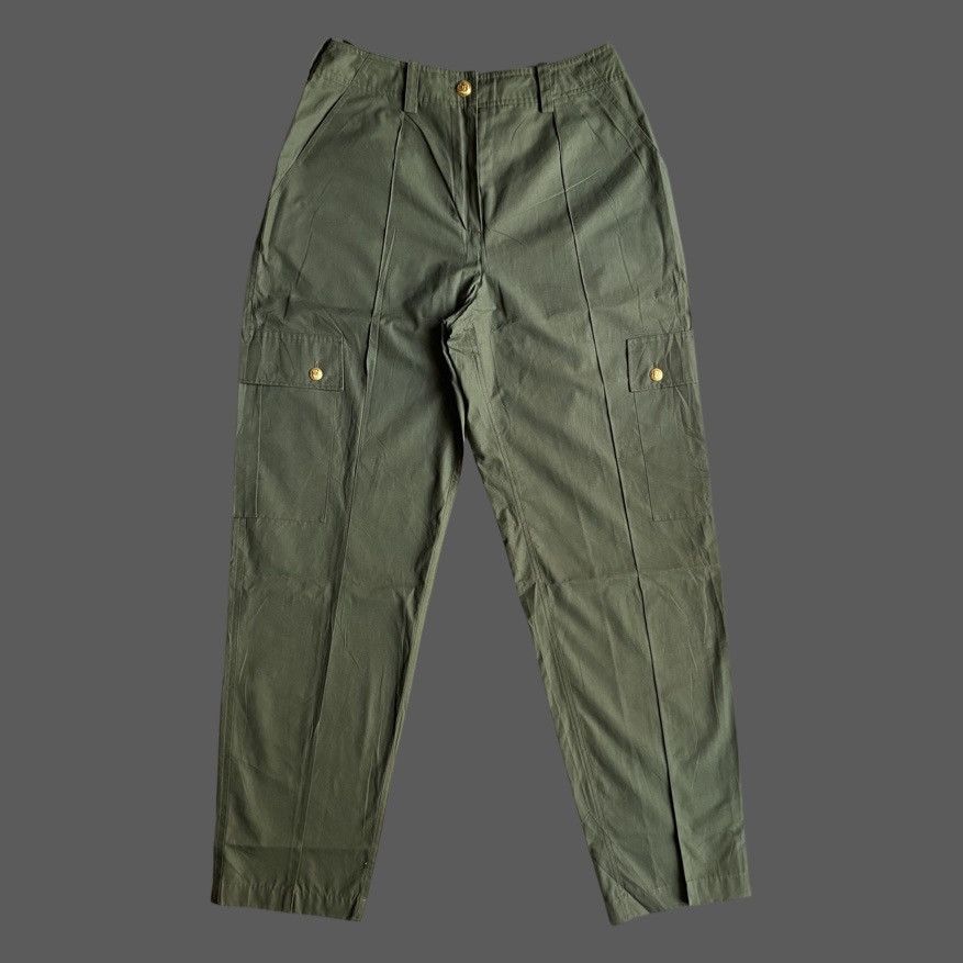 Chanel Vintage Chanel Fall96 Khaki Cargo Pants Size US 28 / EU 44 - 3 Thumbnail