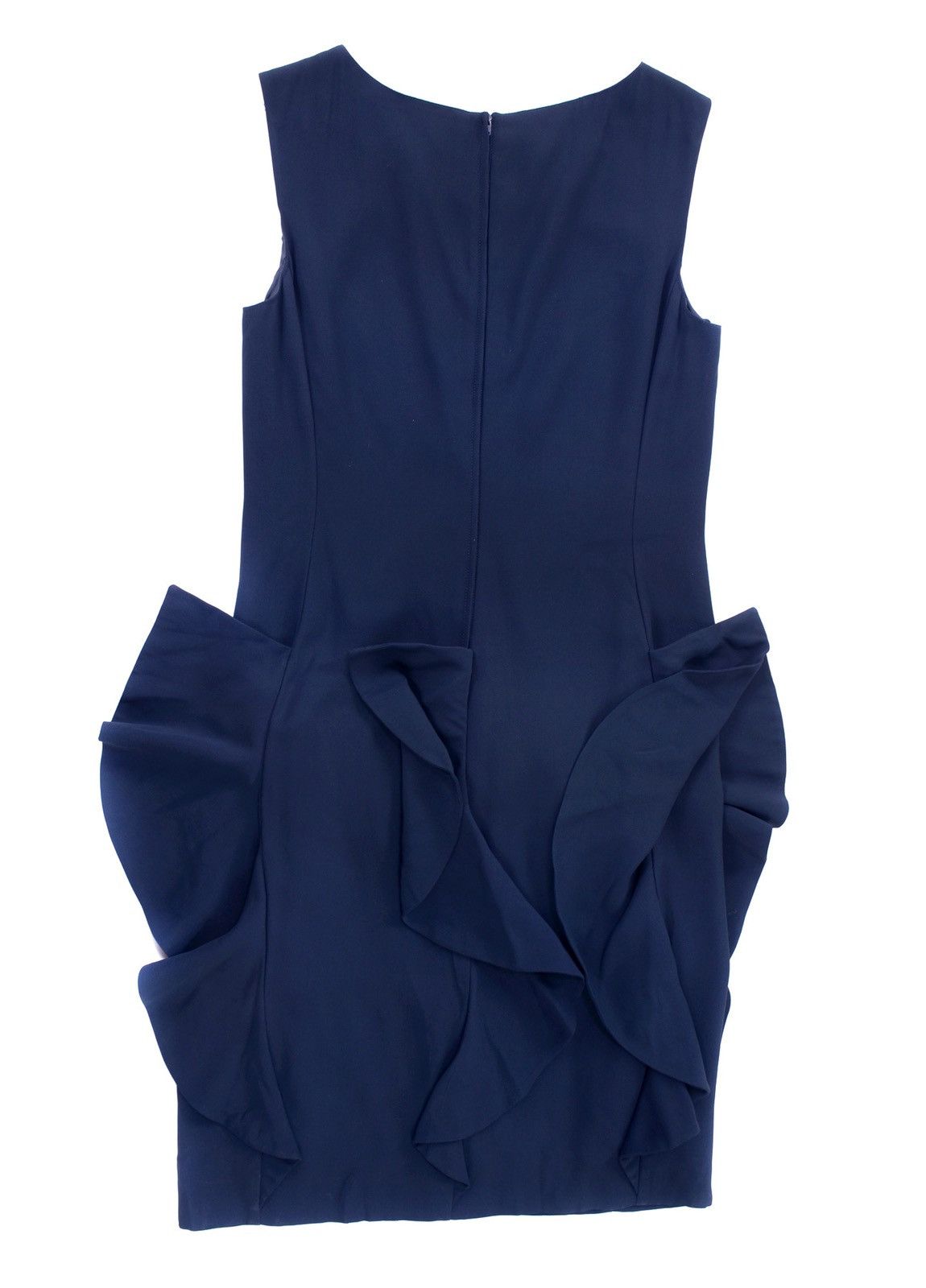 Valentino × Vintage Vintage Valentino Navy Sleeveless Dress Size M / US 6-8 / IT 42-44 - 2 Thumbnail