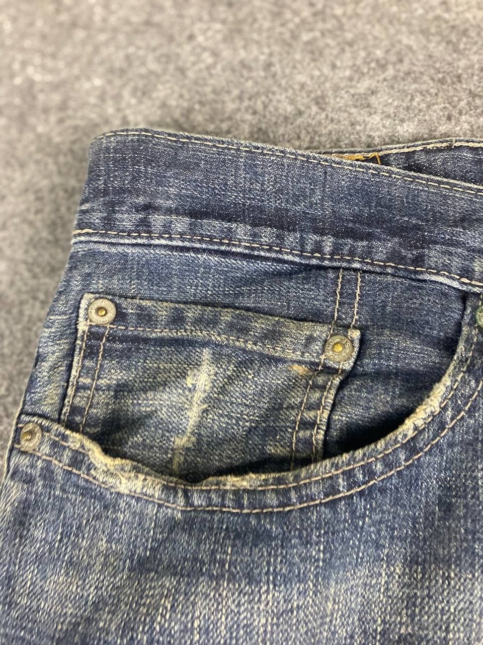 Levi's levis 514 straight fit distressed denim Size US 40 / EU 56 - 13 Thumbnail