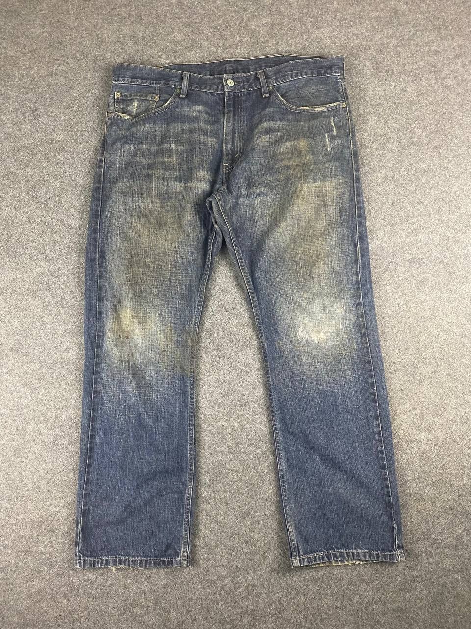 Levi's levis 514 straight fit distressed denim Size US 40 / EU 56 - 9 Thumbnail