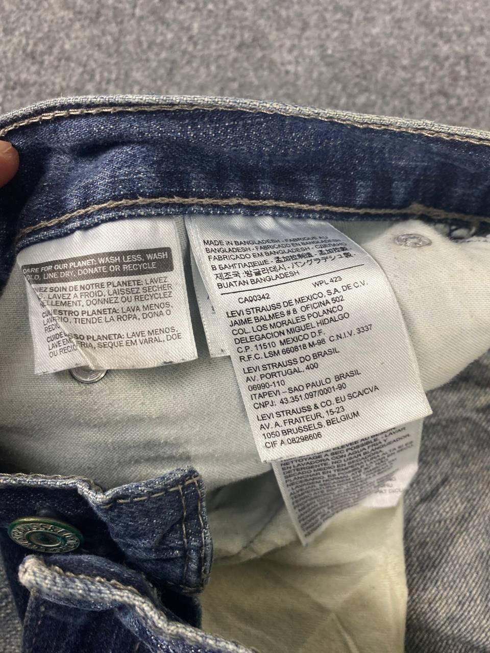 Levi's levis 514 straight fit distressed denim Size US 40 / EU 56 - 16 Thumbnail