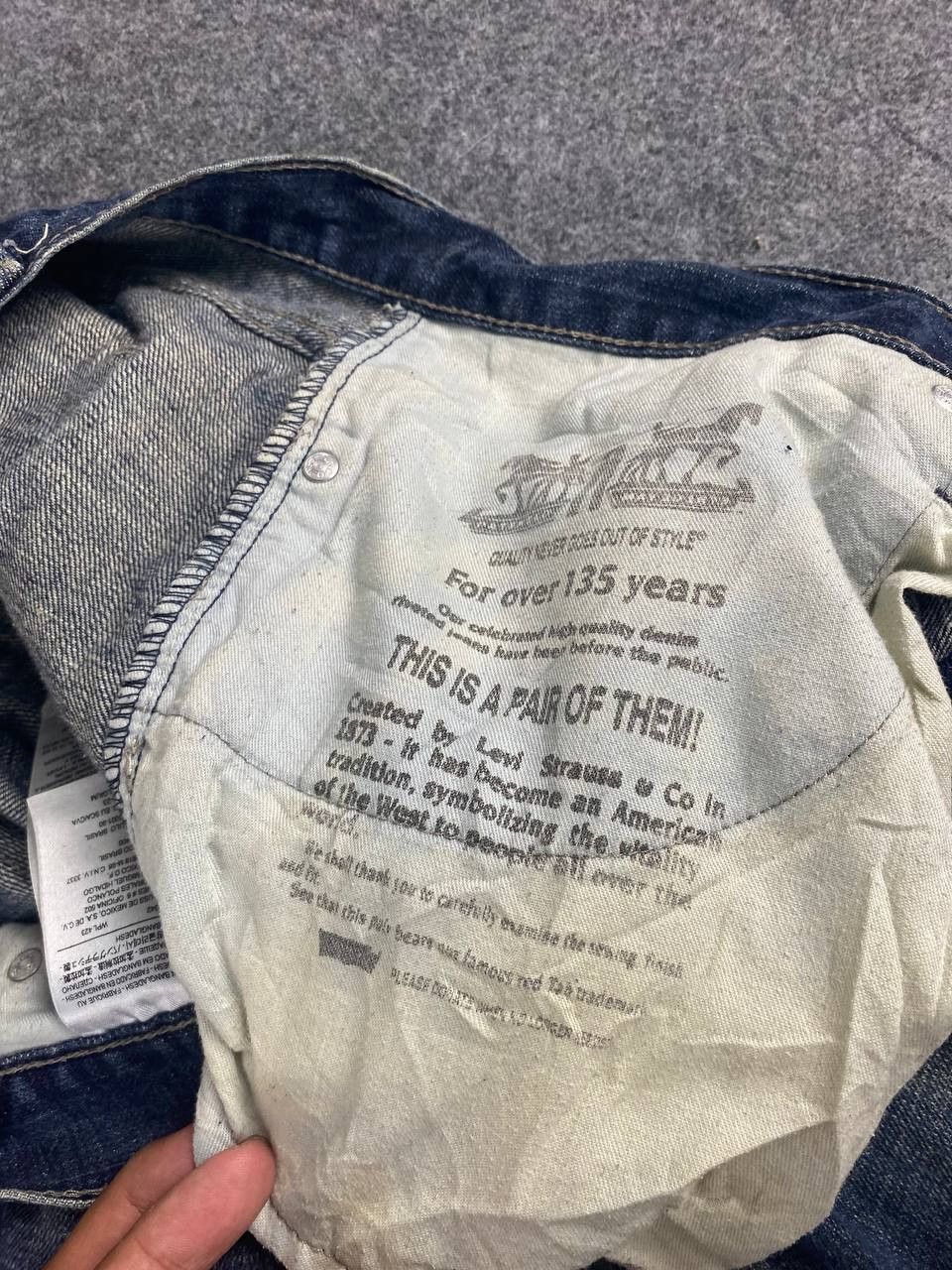 Levi's levis 514 straight fit distressed denim Size US 40 / EU 56 - 18 Thumbnail