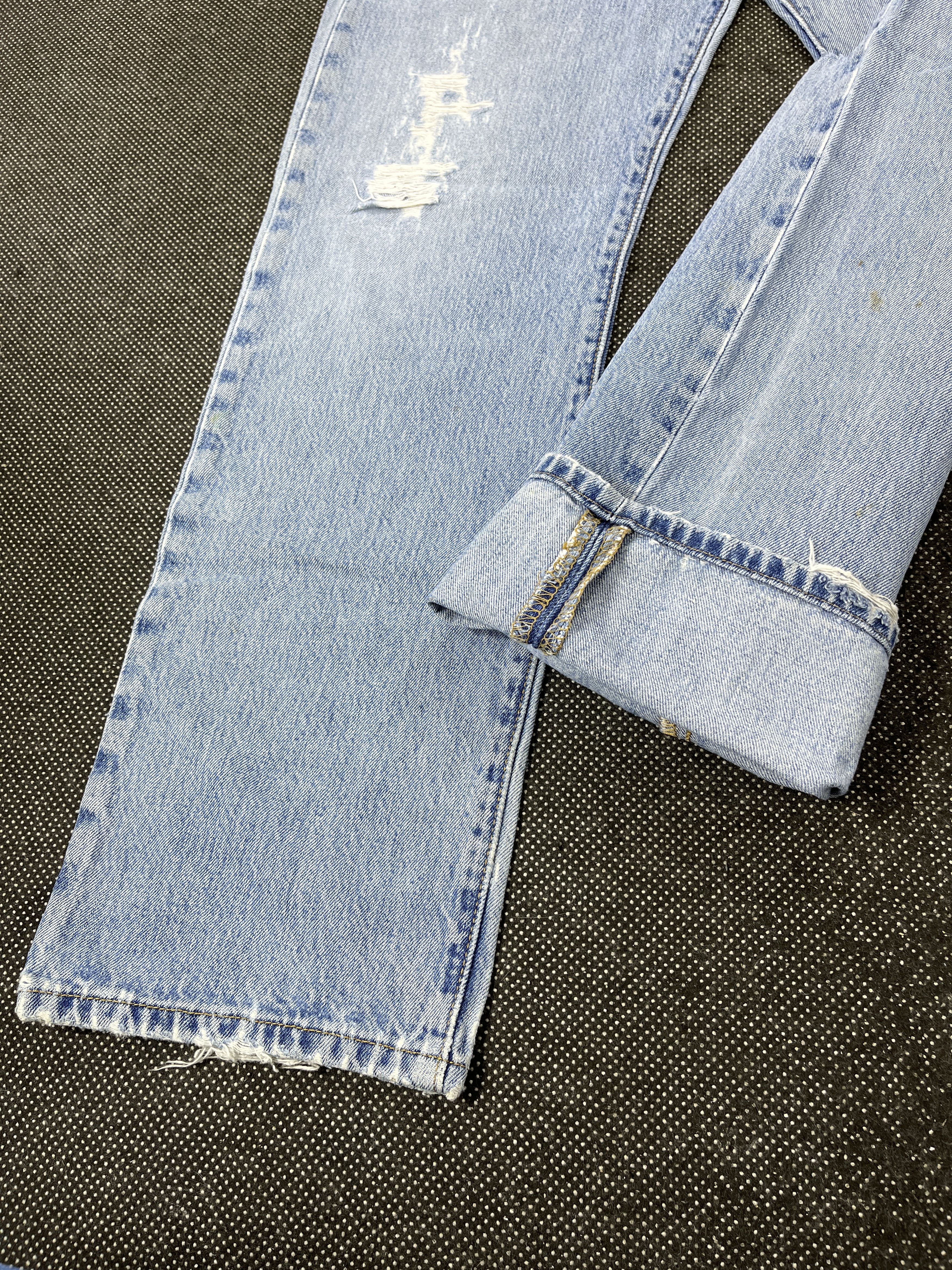 Levi's Vintage Levis 501 Distressed Jeans - J690 Size US 32 / EU 48 - 6 Thumbnail