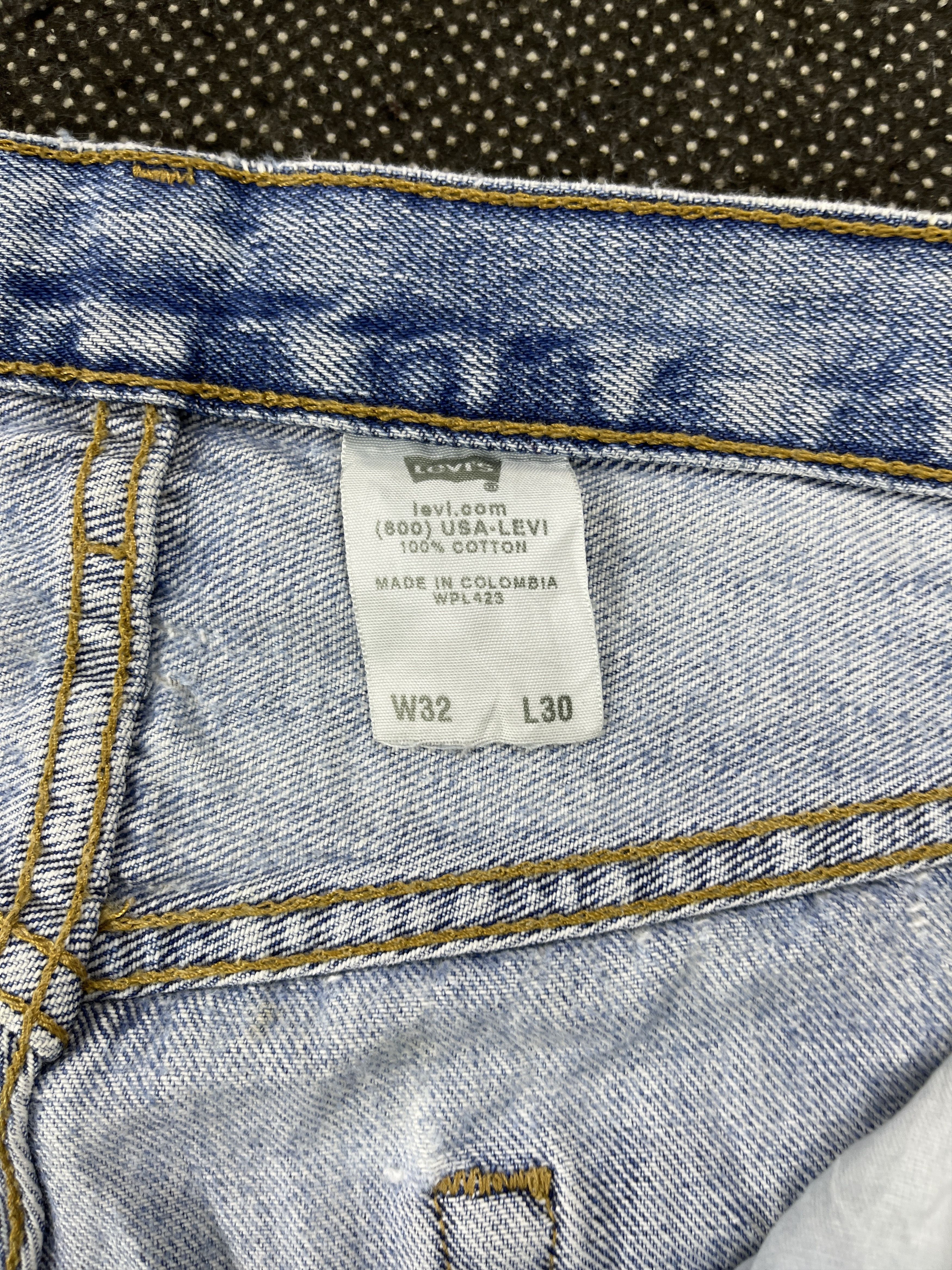 Levi's Vintage Levis 501 Distressed Jeans - J690 Size US 32 / EU 48 - 8 Thumbnail