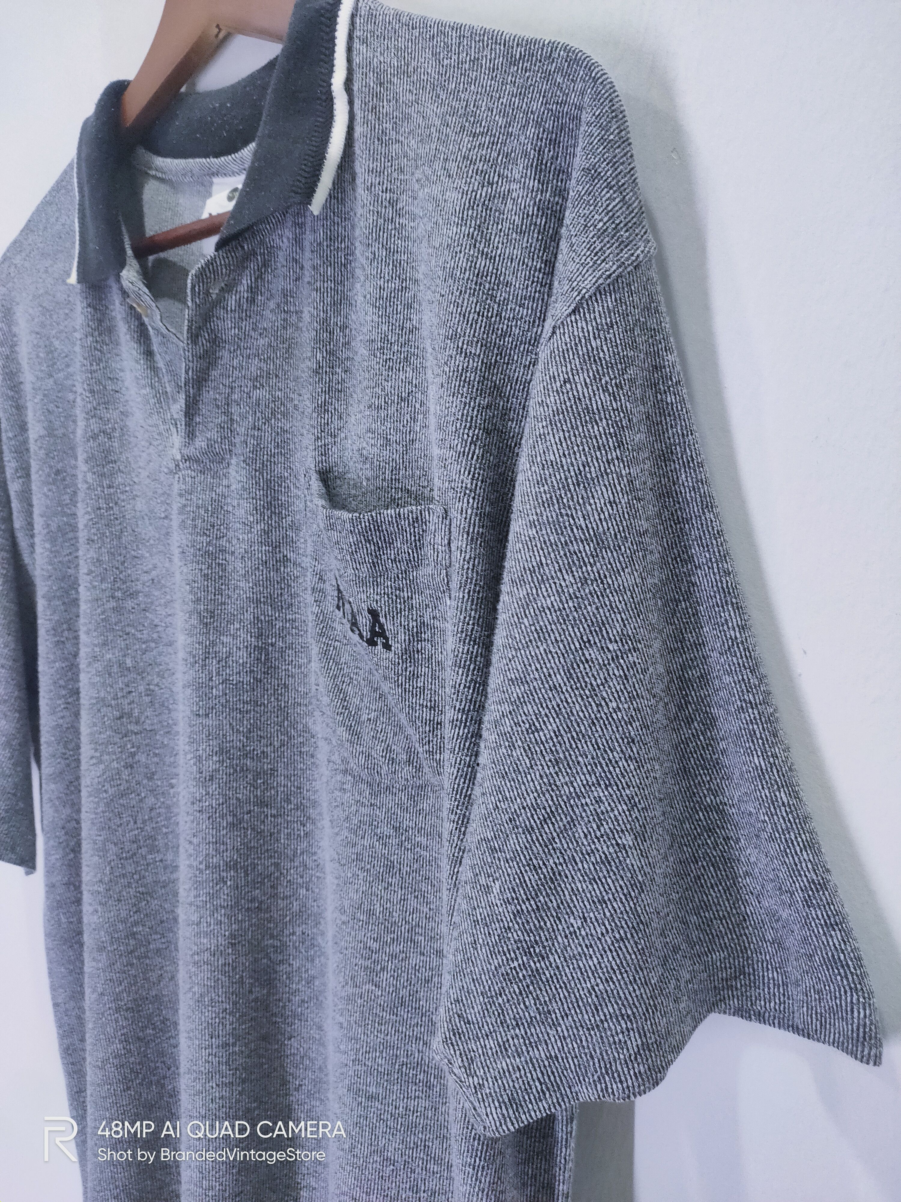 Descente × NCAA NCAA DESCENTE Single Pocket Embroidery Insidefit Polo Shirt Size US L / EU 52-54 / 3 - 7 Thumbnail