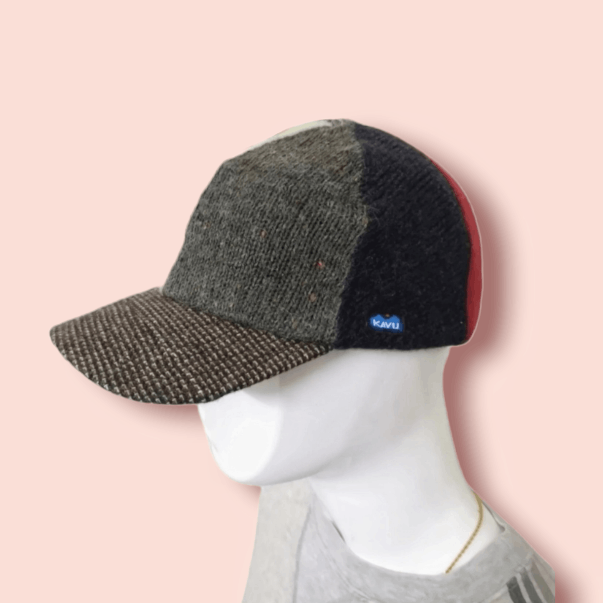 KAVU VTG KAVU MULTICOLOR WOOL OUTDOOR CAP Size ONE SIZE - 3 Thumbnail