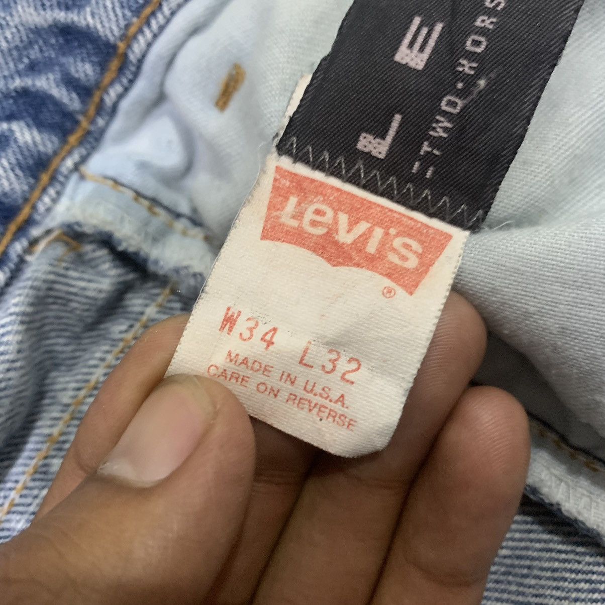 Levi's × Levi's Vintage Clothing LEVIS TWO HORSE BRAND USA Vintage 80s Acid Wash Denim Jeans Size US 31 - 23 Thumbnail