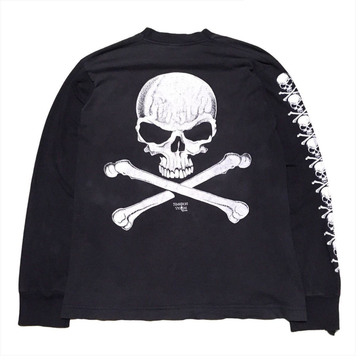Fashion Victim Vintage Fashion Victim 1991 Skull Big Logo 