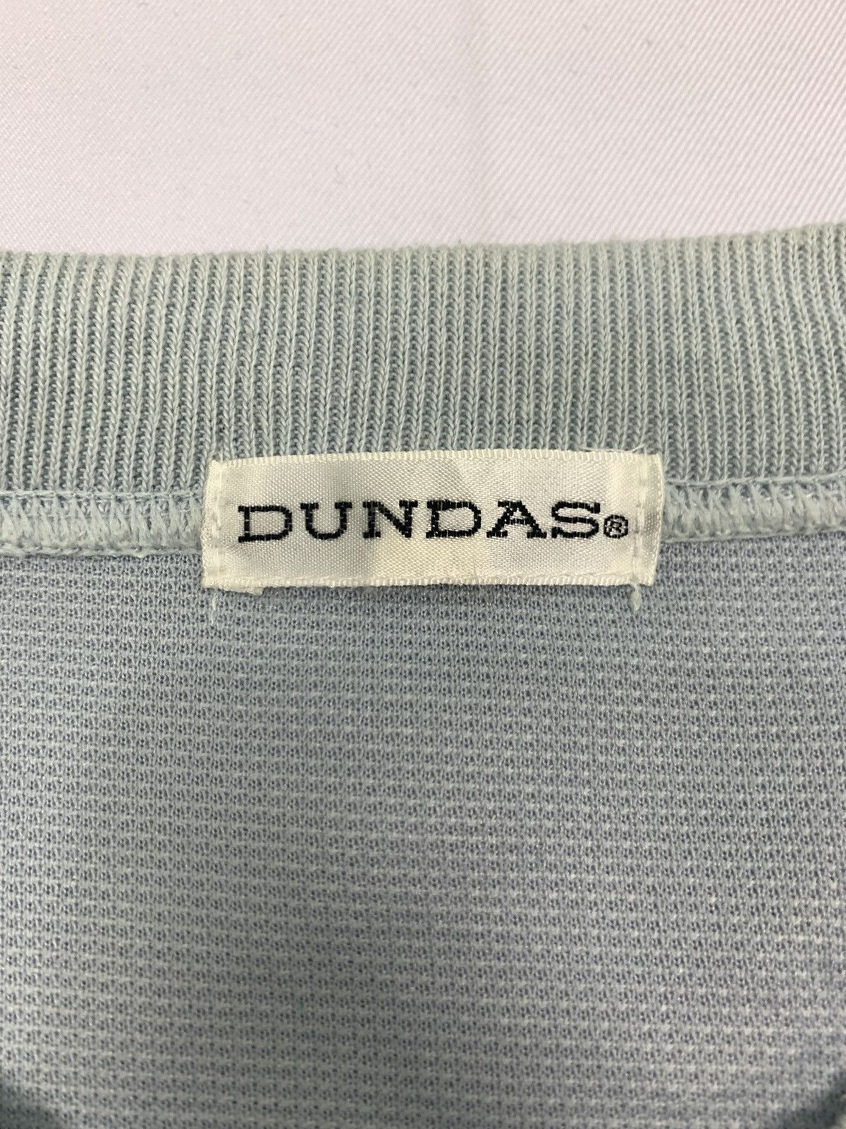 Dunderdon × Japanese Brand DUNDAS Vintag Urban Acrylic SinglePocket Varsity Swearshirt Size US M / EU 48-50 / 2 - 9 Thumbnail