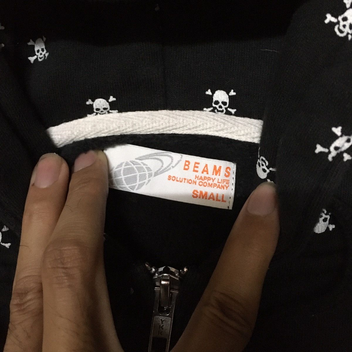 Other Beams Hoody Sweater Skeleton Full Print inspired by stussy Size US S / EU 44-46 / 1 - 6 Thumbnail
