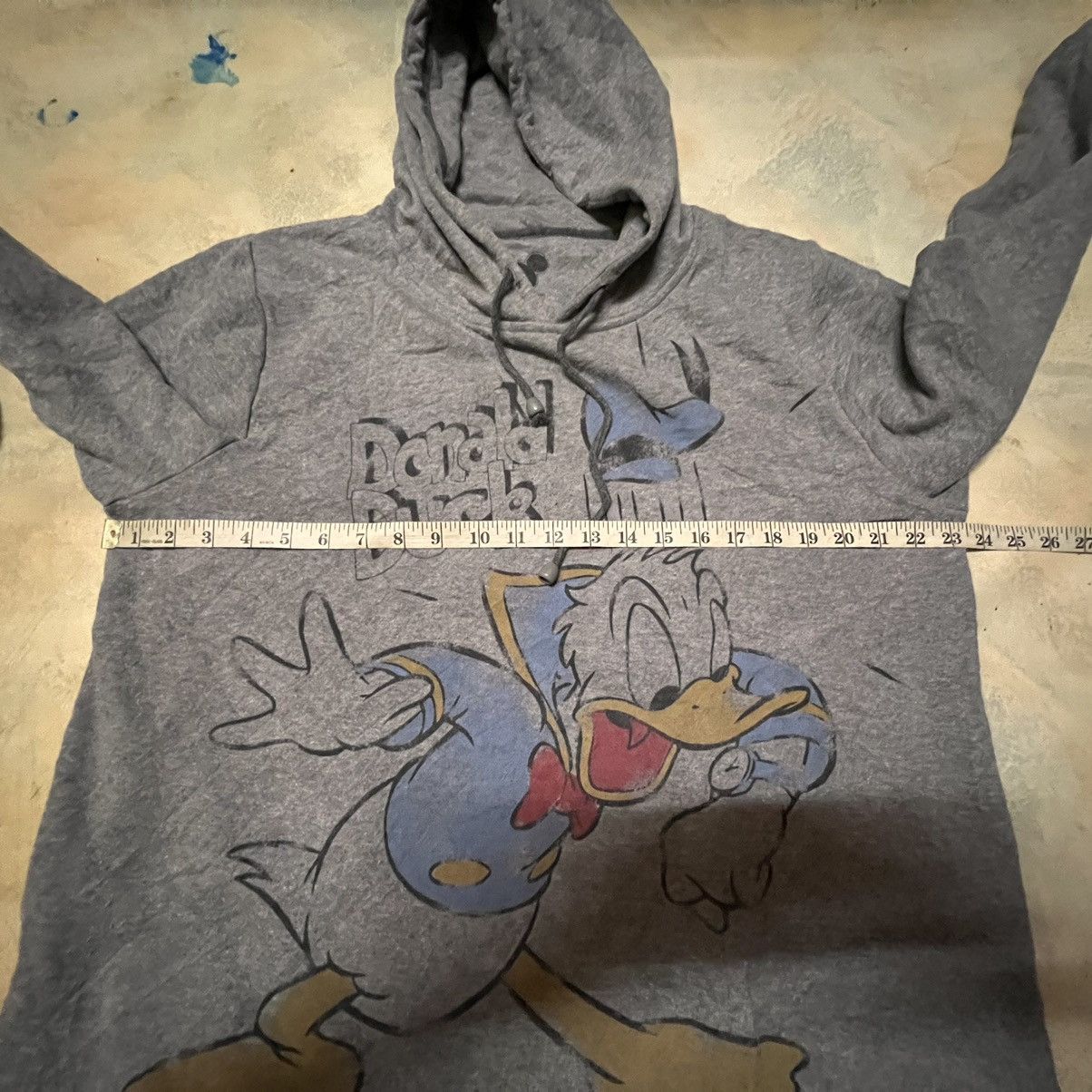 Mickey Mouse Mickey Mouse Donald Duck Big Logo Hoodie Size US XL / EU 56 / 4 - 6 Thumbnail