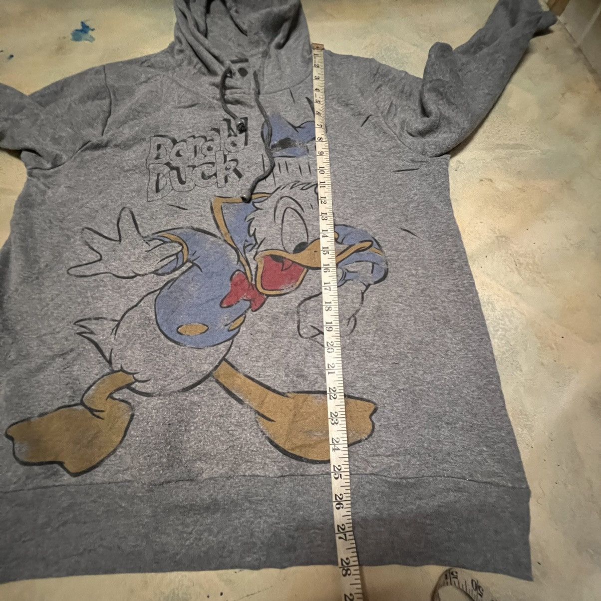 Mickey Mouse Mickey Mouse Donald Duck Big Logo Hoodie Size US XL / EU 56 / 4 - 8 Thumbnail
