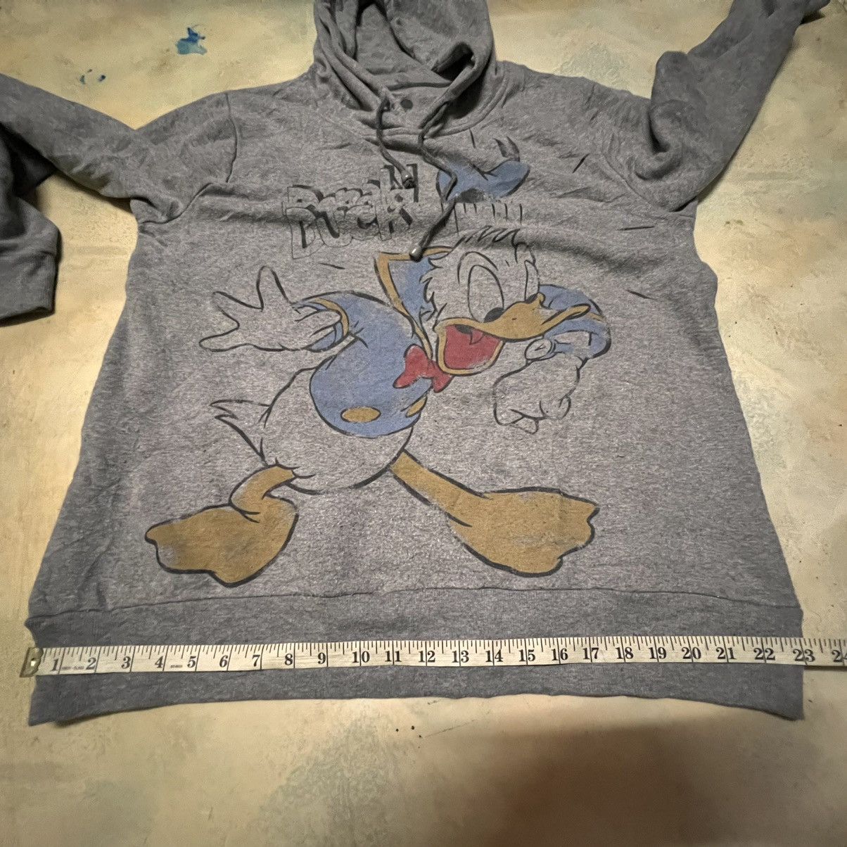 Mickey Mouse Mickey Mouse Donald Duck Big Logo Hoodie Size US XL / EU 56 / 4 - 7 Thumbnail