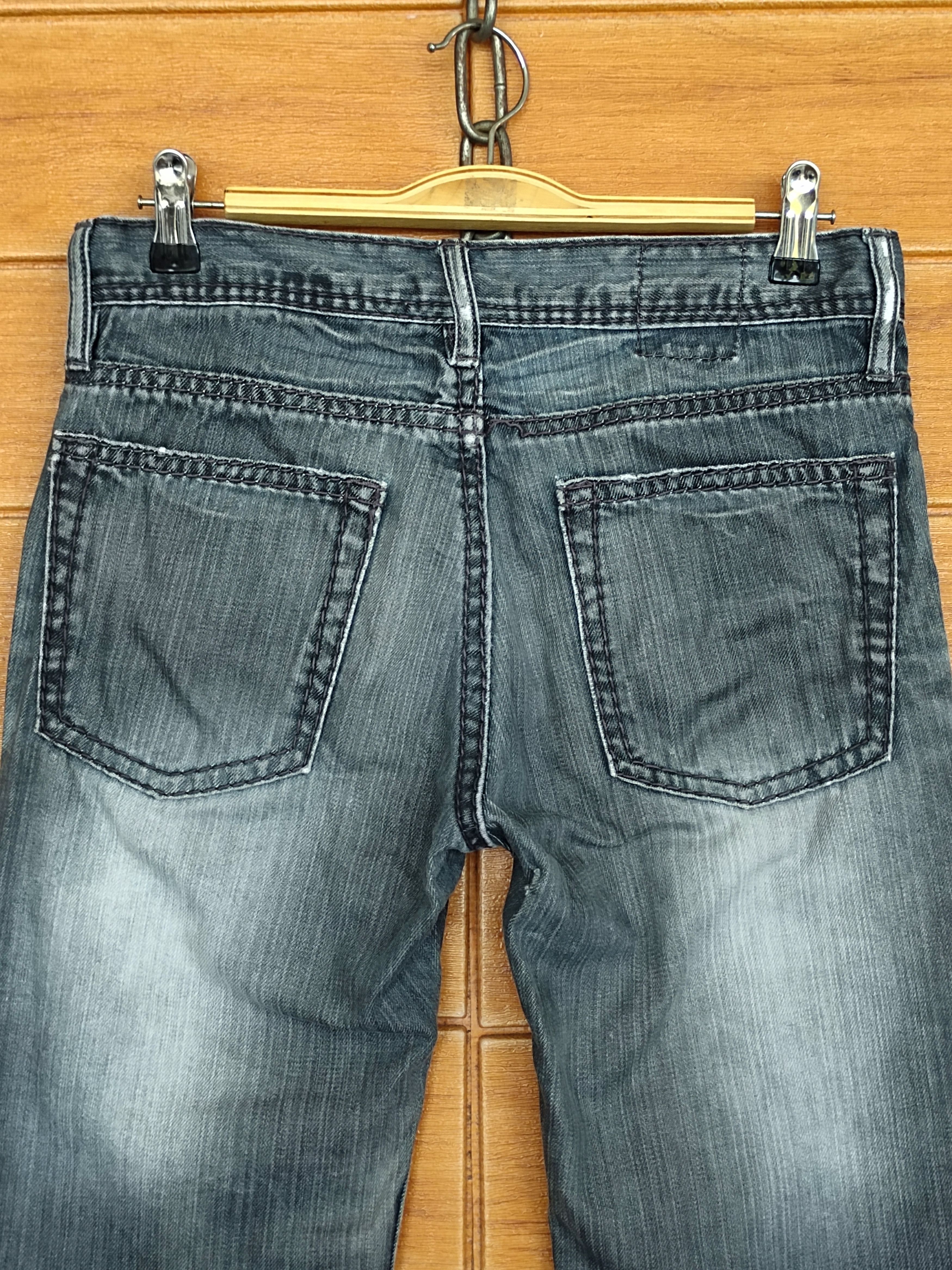 Self Edge × Sugar Cane Flared Jeans Rupert Wolf Flare Denim Jeans Boot Cut Size US 29 - 11 Thumbnail