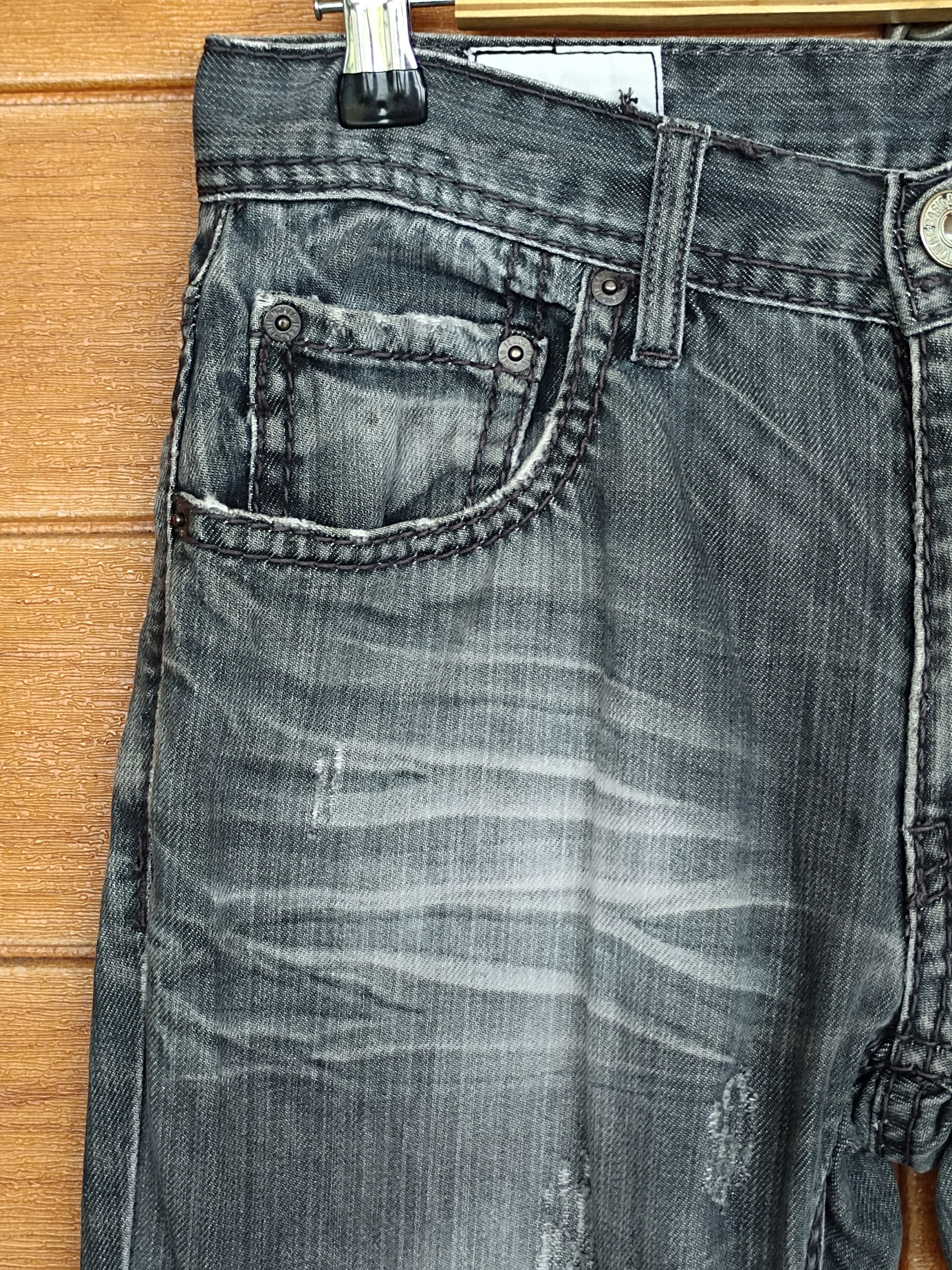 Self Edge × Sugar Cane Flared Jeans Rupert Wolf Flare Denim Jeans Boot Cut Size US 29 - 5 Thumbnail