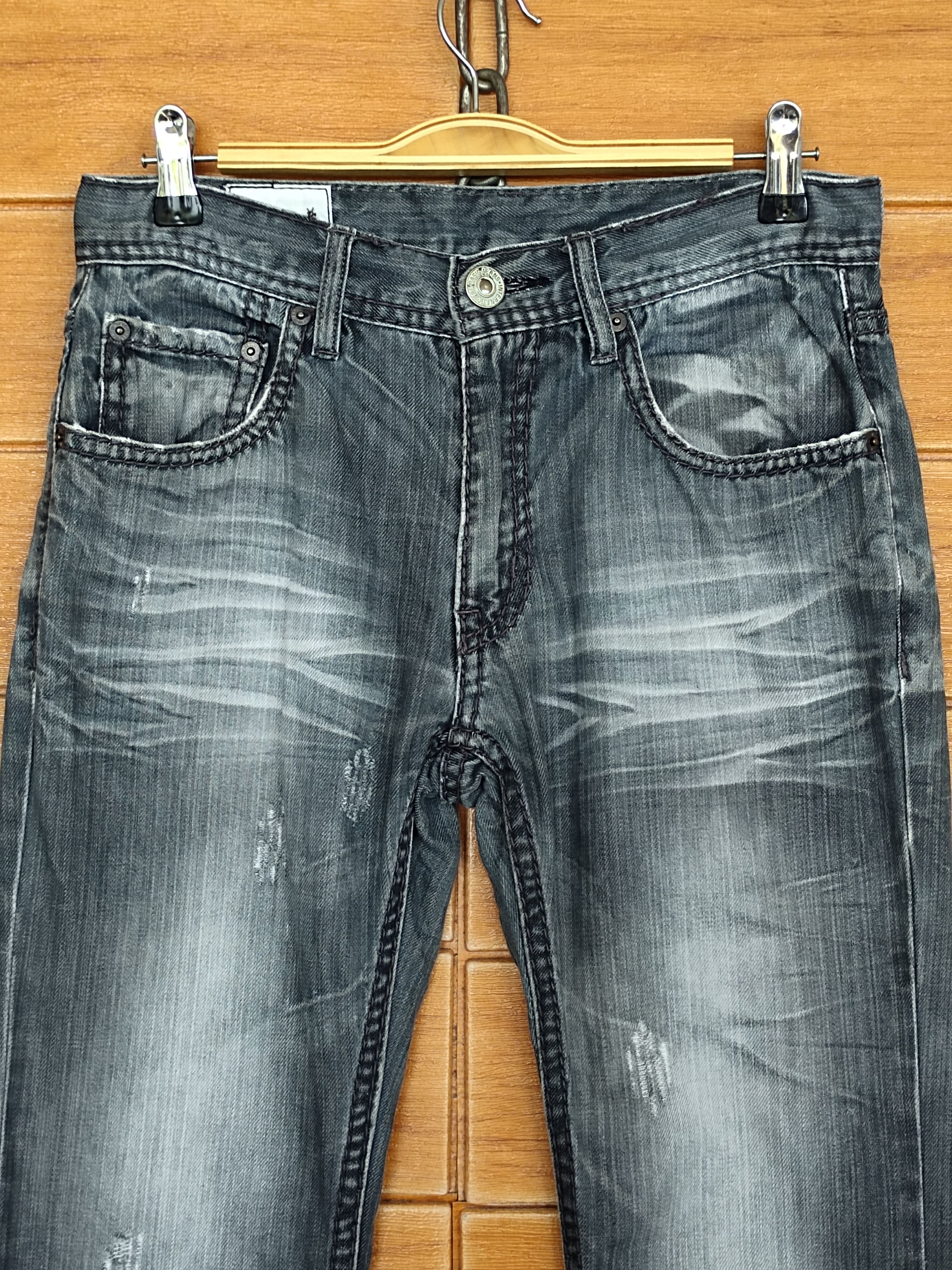 Self Edge × Sugar Cane Flared Jeans Rupert Wolf Flare Denim Jeans Boot Cut Size US 29 - 3 Thumbnail