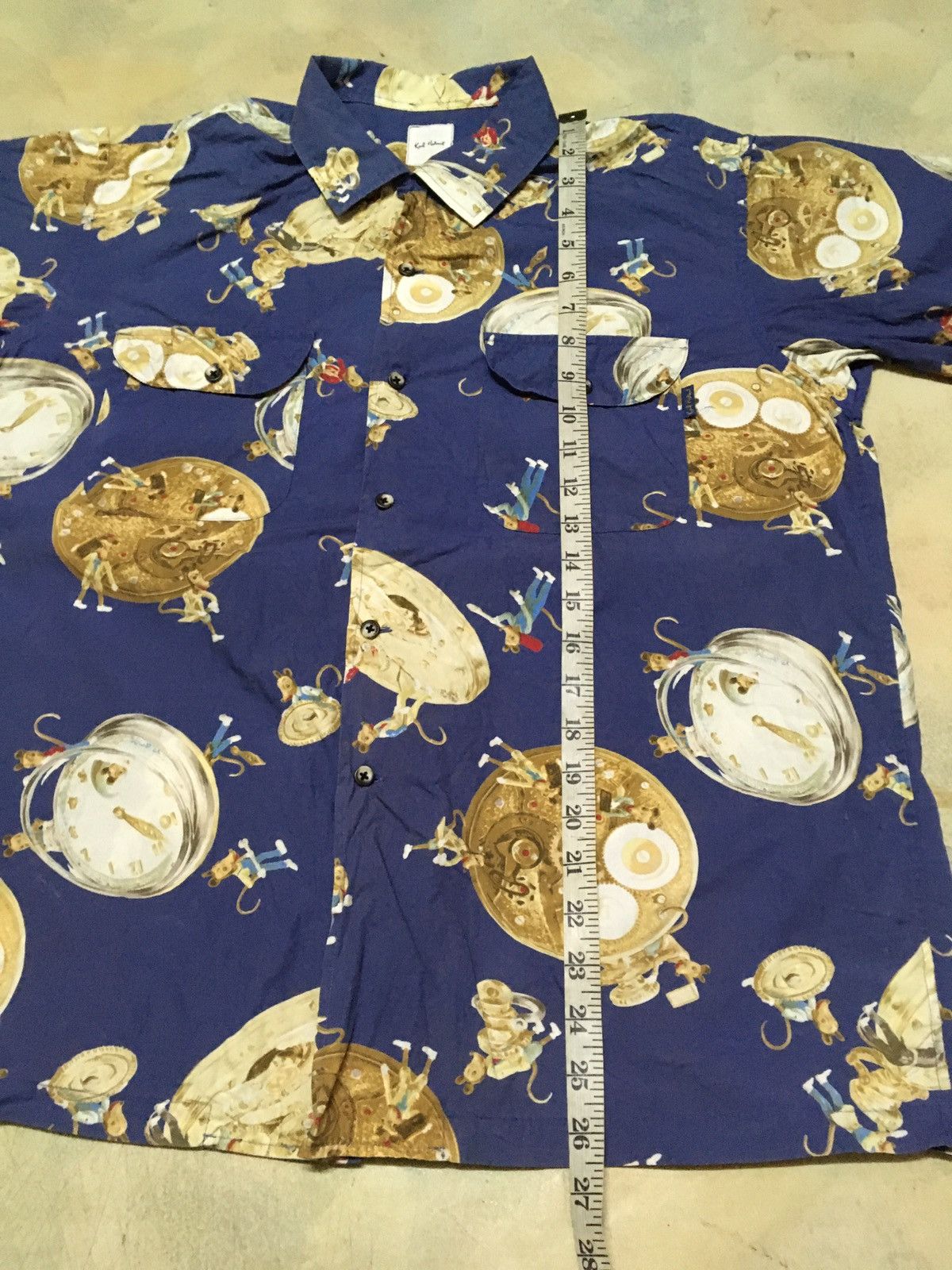 Karl Helmut Karl Helmut Japanese Brand Button Up Shirt Size US M / EU 48-50 / 2 - 11 Thumbnail