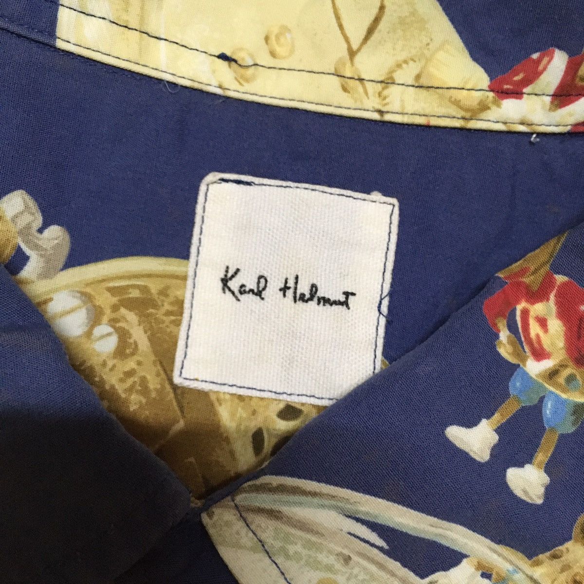 Karl Helmut Karl Helmut Japanese Brand Button Up Shirt Size US M / EU 48-50 / 2 - 6 Thumbnail