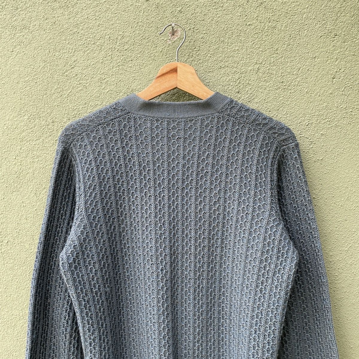 Japanese Brand Japanese Vintage Knit Cardigan Knitwear Like Kurt Cobin Size US M / EU 48-50 / 2 - 8 Thumbnail