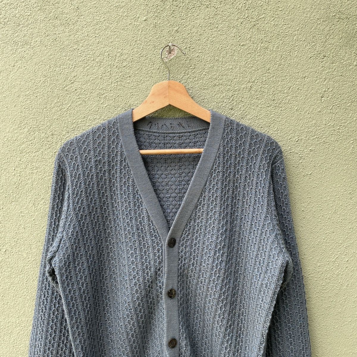 Japanese Brand Japanese Vintage Knit Cardigan Knitwear Like Kurt Cobin Size US M / EU 48-50 / 2 - 3 Thumbnail