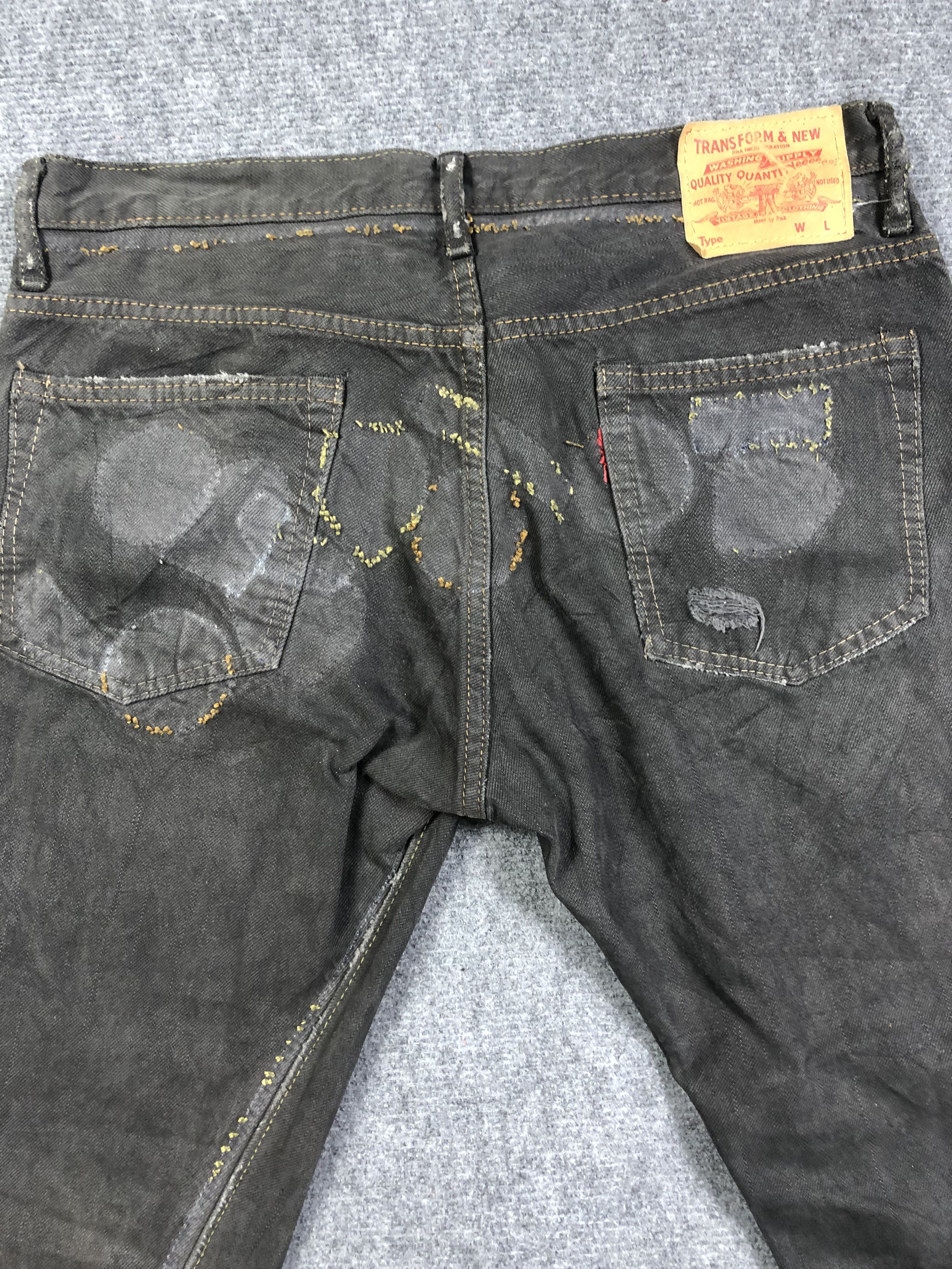 Japanese Brand RNA Inc Ripper Jeans 33x27.5 Size US 33 - 9 Thumbnail