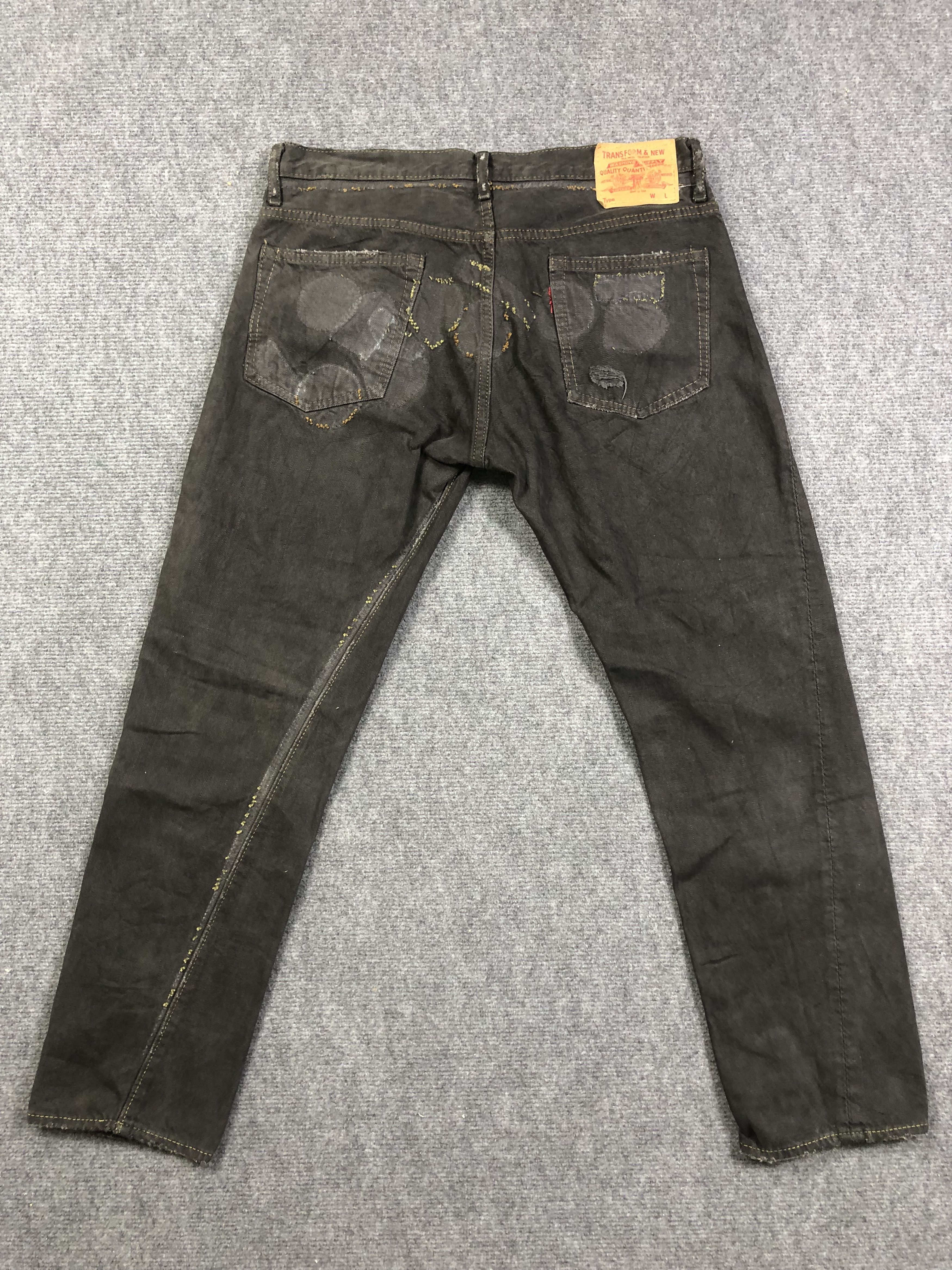 Japanese Brand RNA Inc Ripper Jeans 33x27.5 Size US 33 - 10 Thumbnail